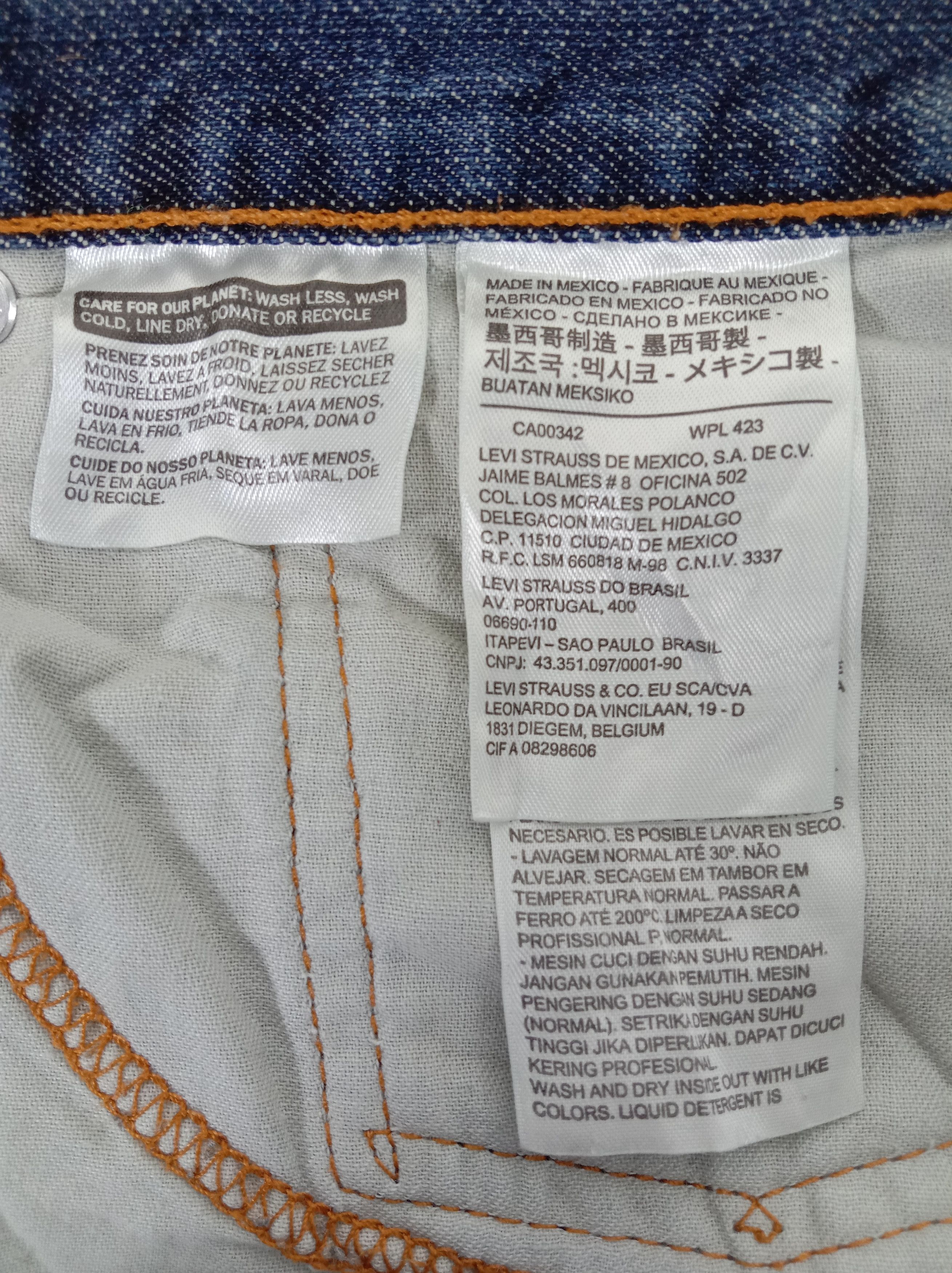 Levi's Vintage Levi's 505 Jeans Earth Tone Straight Fit Denim Size US 36 / EU 52 - 14 Thumbnail