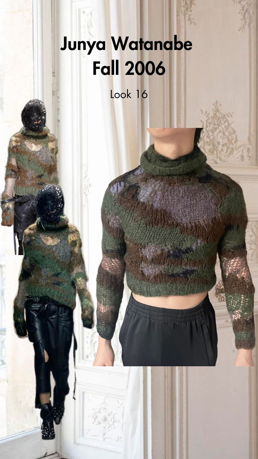 Junya Watanabe Junya Watanabe FW06 Runway Loose Knit Size US S / EU 44-46 / 1 - 6 Thumbnail