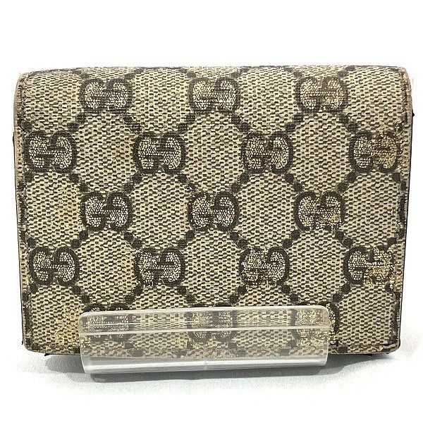 Gucci Gucci Gucci GG Supreme PVC Leather Wallet Canvas Short Wallet 508757.525040 Size ONE SIZE - 1 Thumbnail