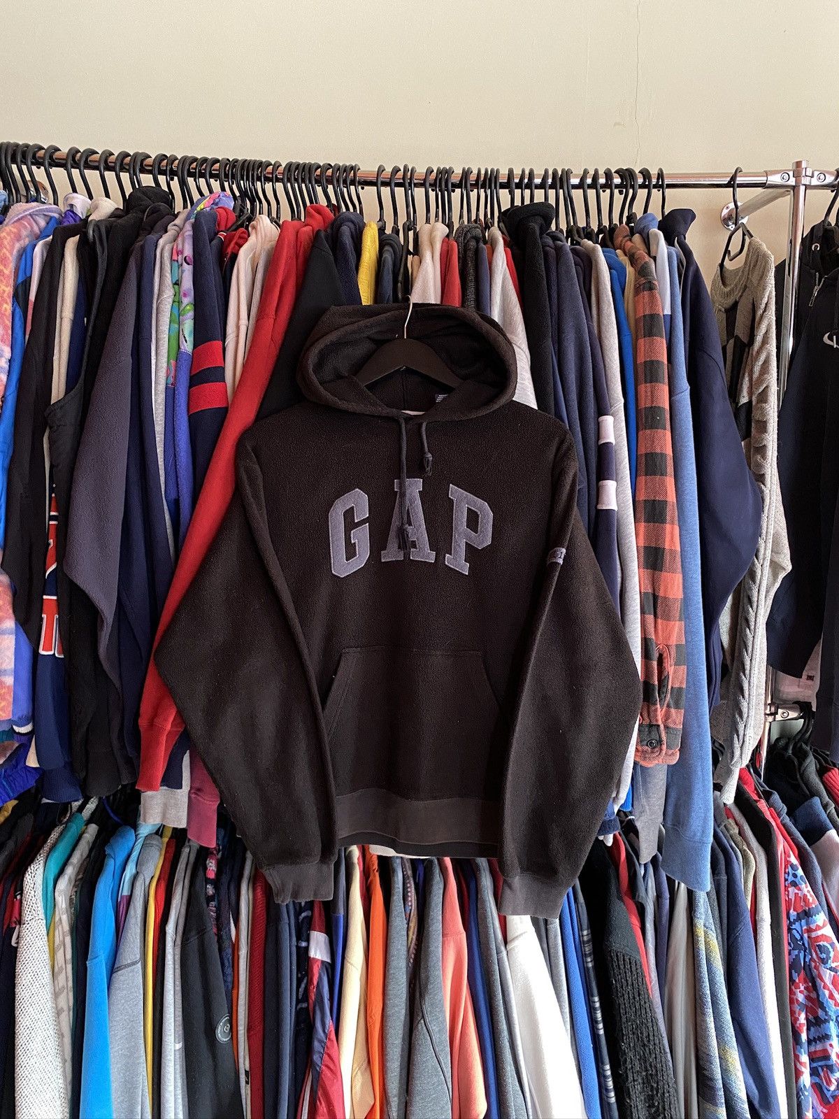 Gap VINTAGE GAP TEDDY FLEECE HOODIE Size US XS / EU 42 / 0 - 1 Thumbnail
