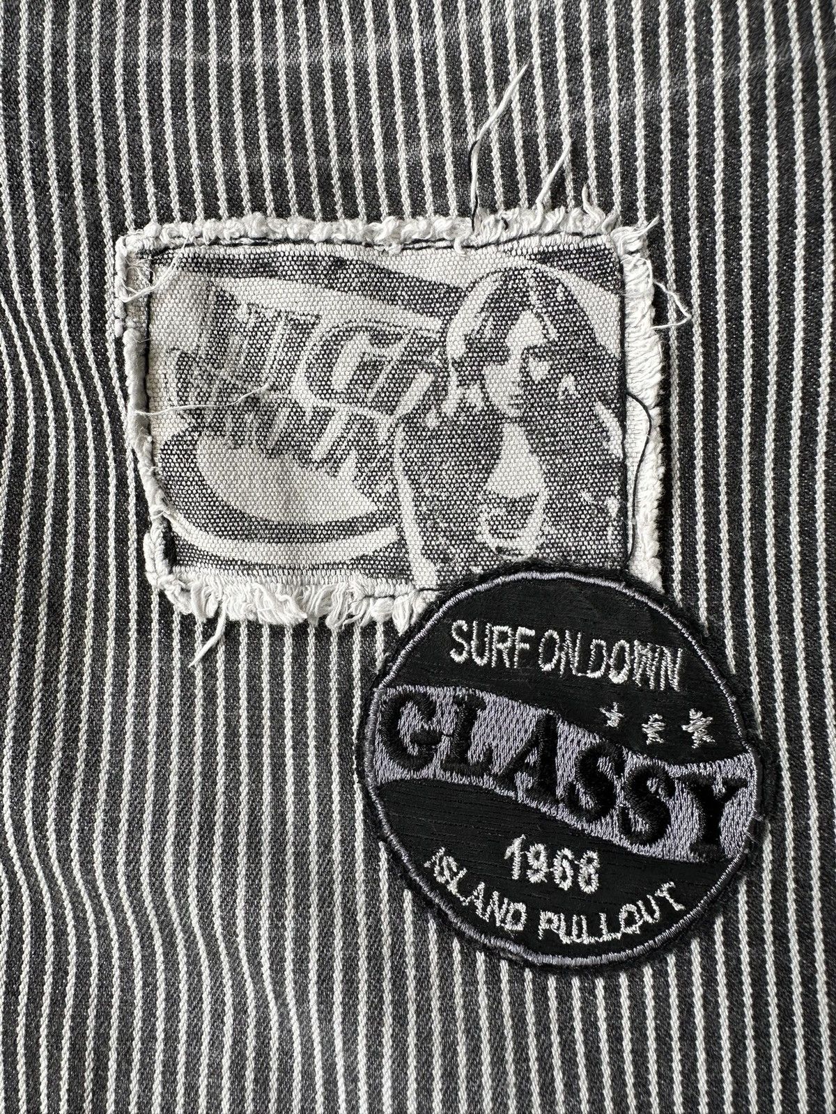 Japanese Brand [32/40] 00s Back & Forth boro wabash stripe jeans Size US 32 / EU 48 - 24 Thumbnail