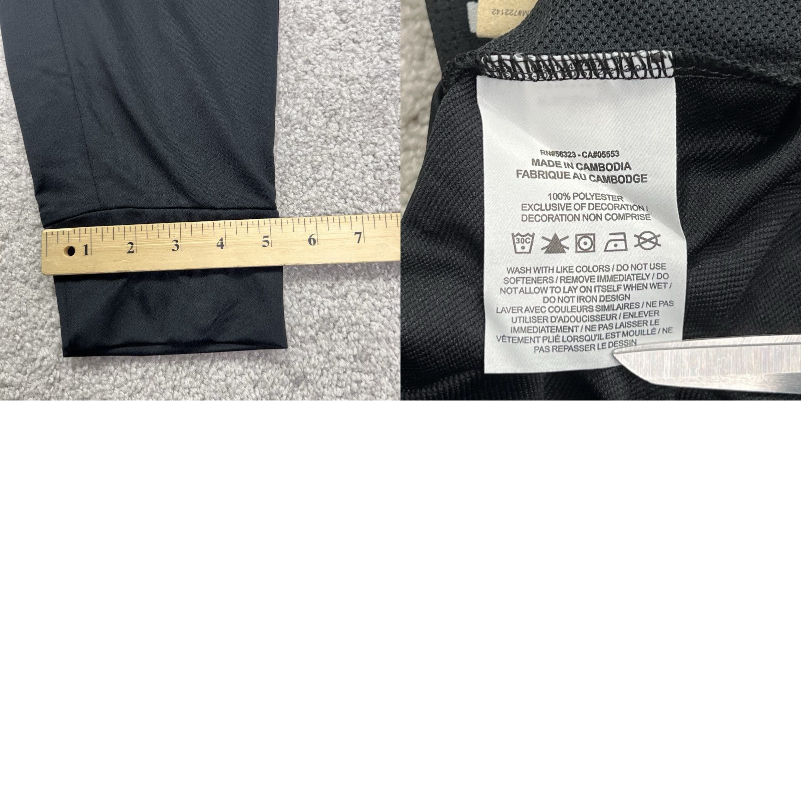 Nike Nike Dri-FIT Pants Womens Small Black Jogger 7/8 Training Lightweight Inseam 26” DV6735 NWT Mens Womens Girls Boys None Size 28" / US 6 / IT 42 - 10 Thumbnail