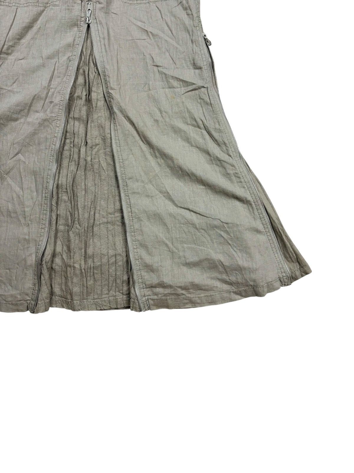 GOA Archive GOA - Multizips Maxi Skirt Size 29" - 7 Thumbnail