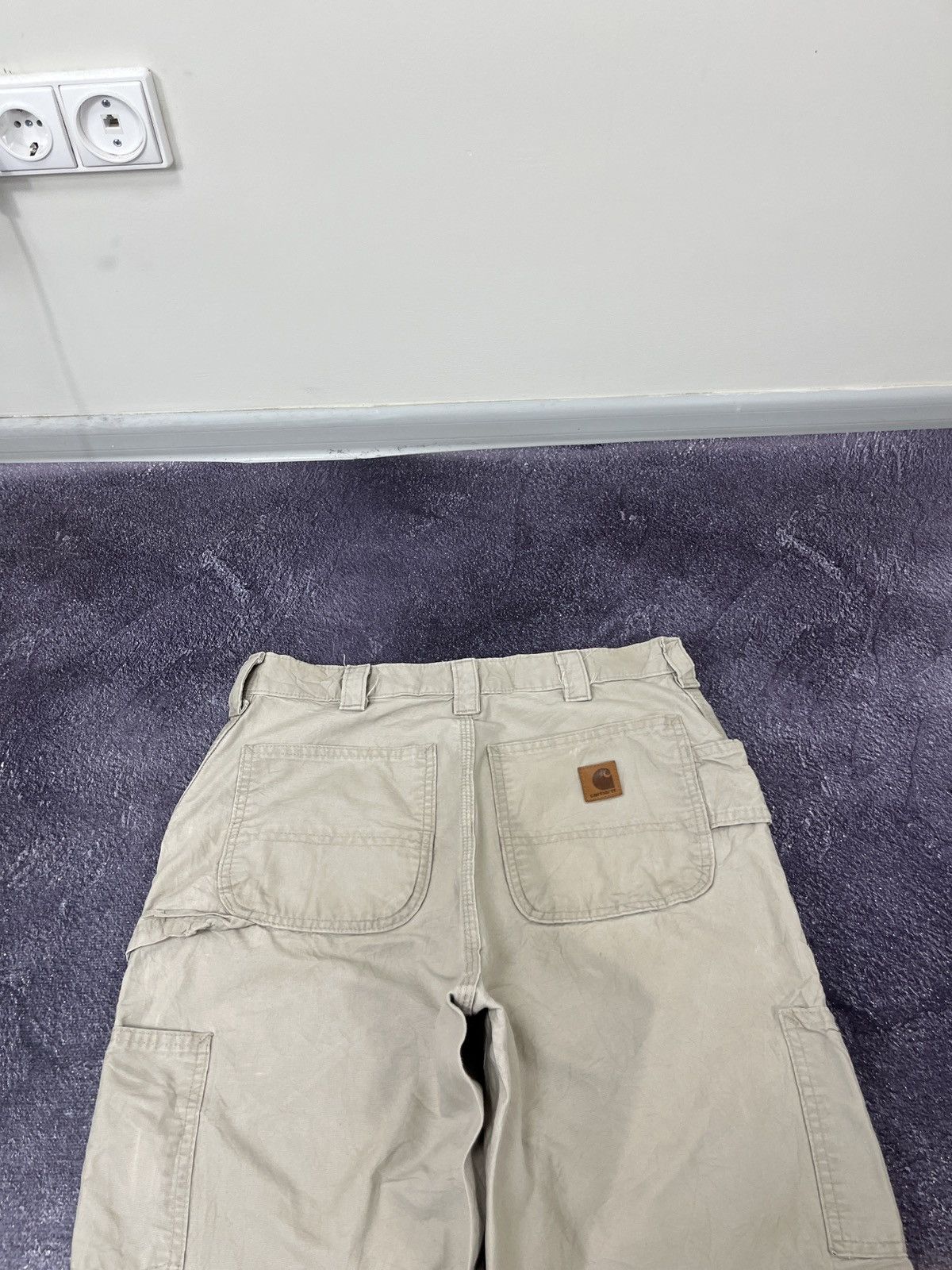 Carhartt × Vintage Vintage 90s Carhartt Y2K Faded Work Baggy Pants Jeans Size US 33 - 5 Thumbnail