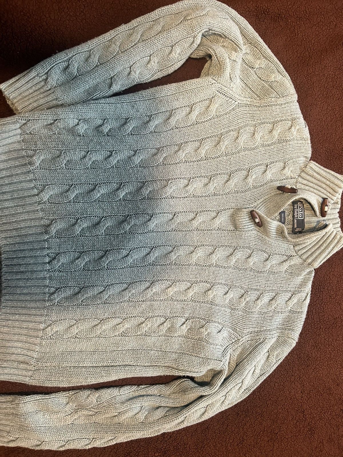 Polo Ralph Lauren Cable Knit Sweater Polo Ralph Lauren Size US M / EU 48-50 / 2 - 1 Thumbnail