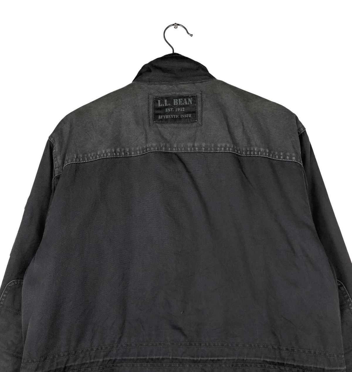 Japanese Brand 🔥VINTAGE BIKER JACKET L.L.BEAN MULTI POCKET CARGO Size US L / EU 52-54 / 3 - 9 Thumbnail