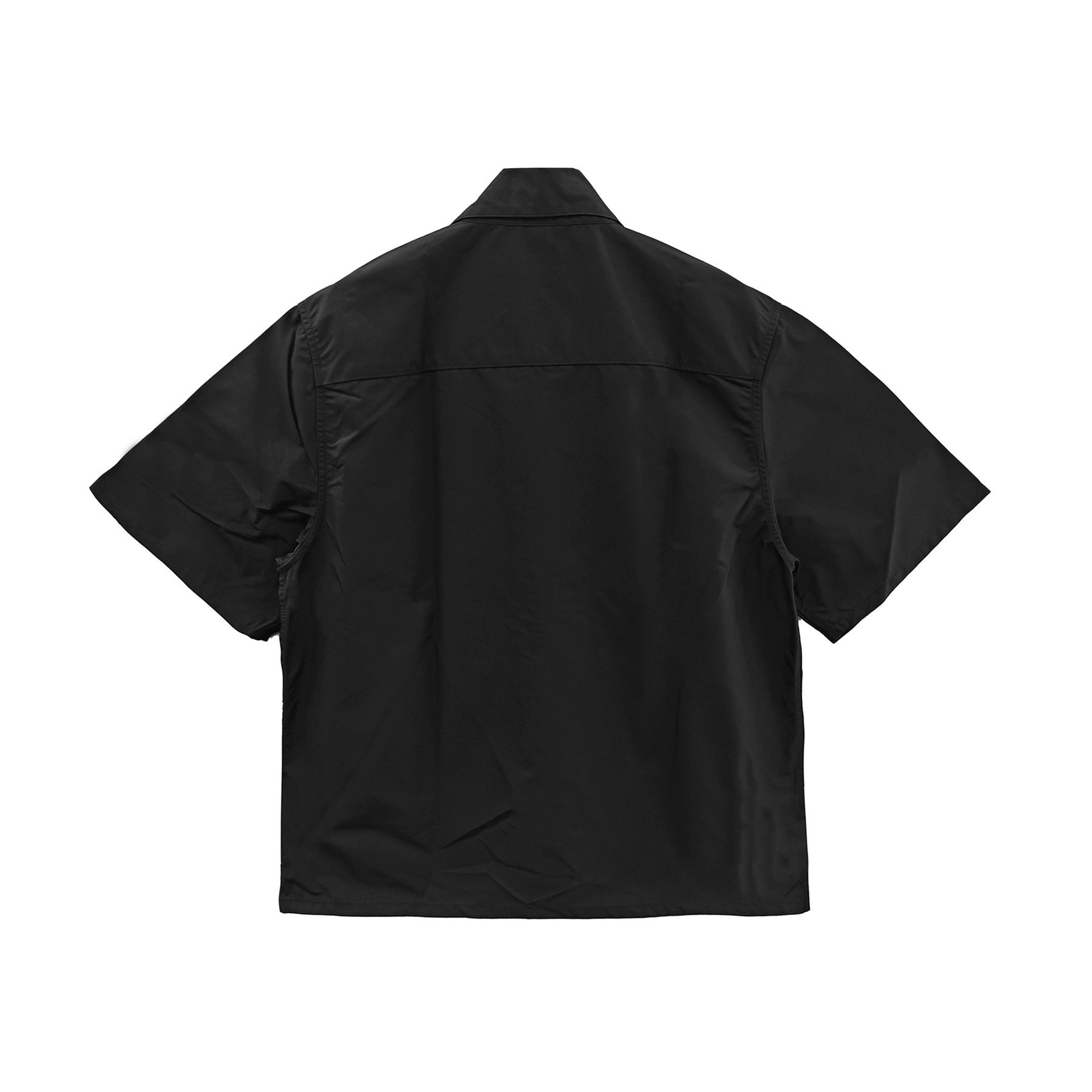Chrome Hearts Chrome Hearts Zip Nylon Leather Patchwork Shirt Jacket Size US L / EU 52-54 / 3 - 2 Thumbnail
