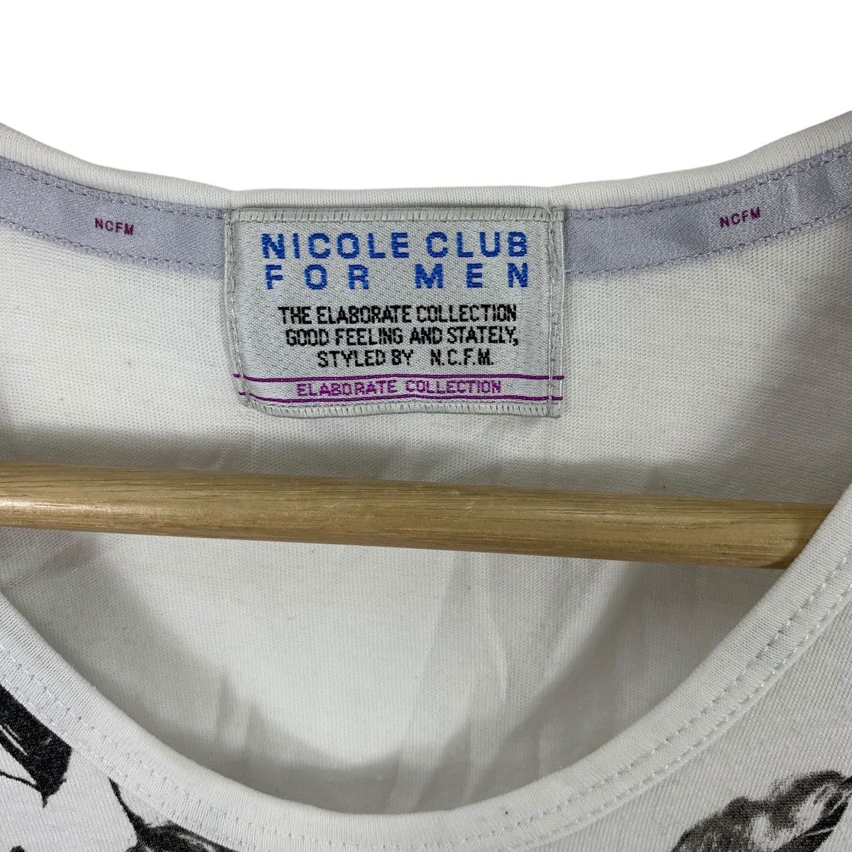 Nicole Club Vintage NICOLE CLUB FOR MEN Cheat Fate Art Tee Shirt Top Size US S / EU 44-46 / 1 - 6 Thumbnail