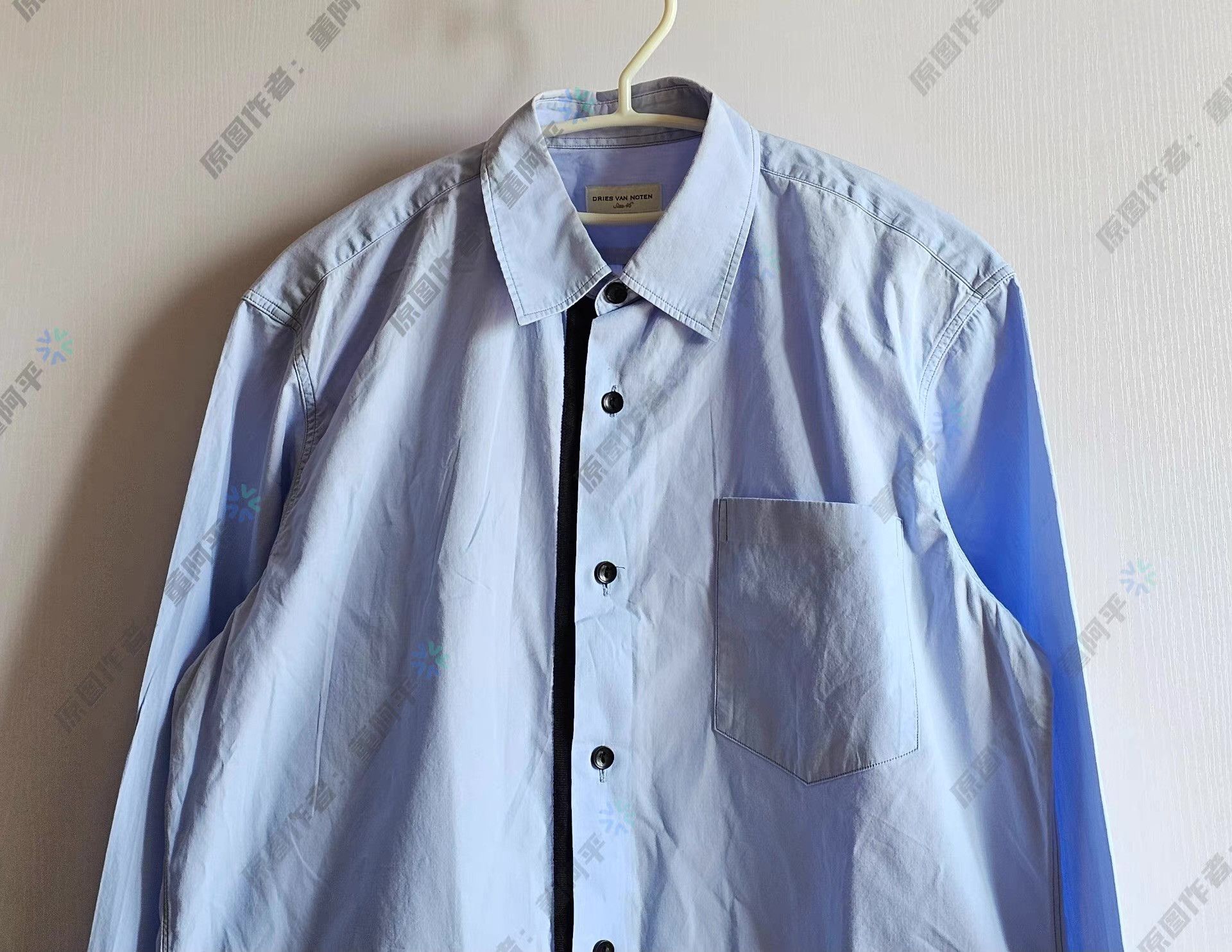 Dries Van Noten Dries Van Noten Color Block Shirt Q4 Size US M / EU 48-50 / 2 - 2 Thumbnail