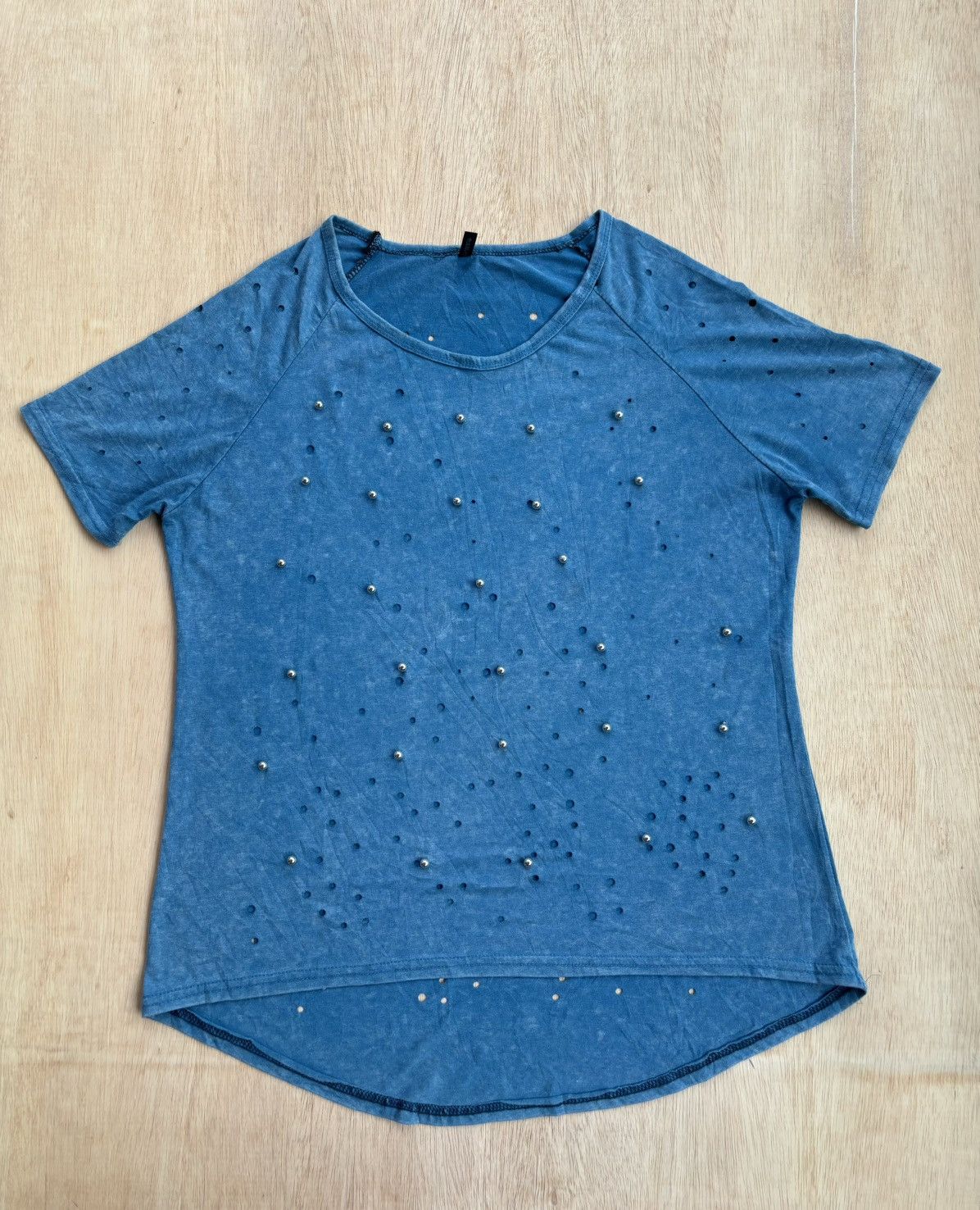 20471120 × Beauty Beast × Japanese Brand Y2k Studded Ifsixwasnine Style Tshirt Size ONE SIZE - 1 Thumbnail