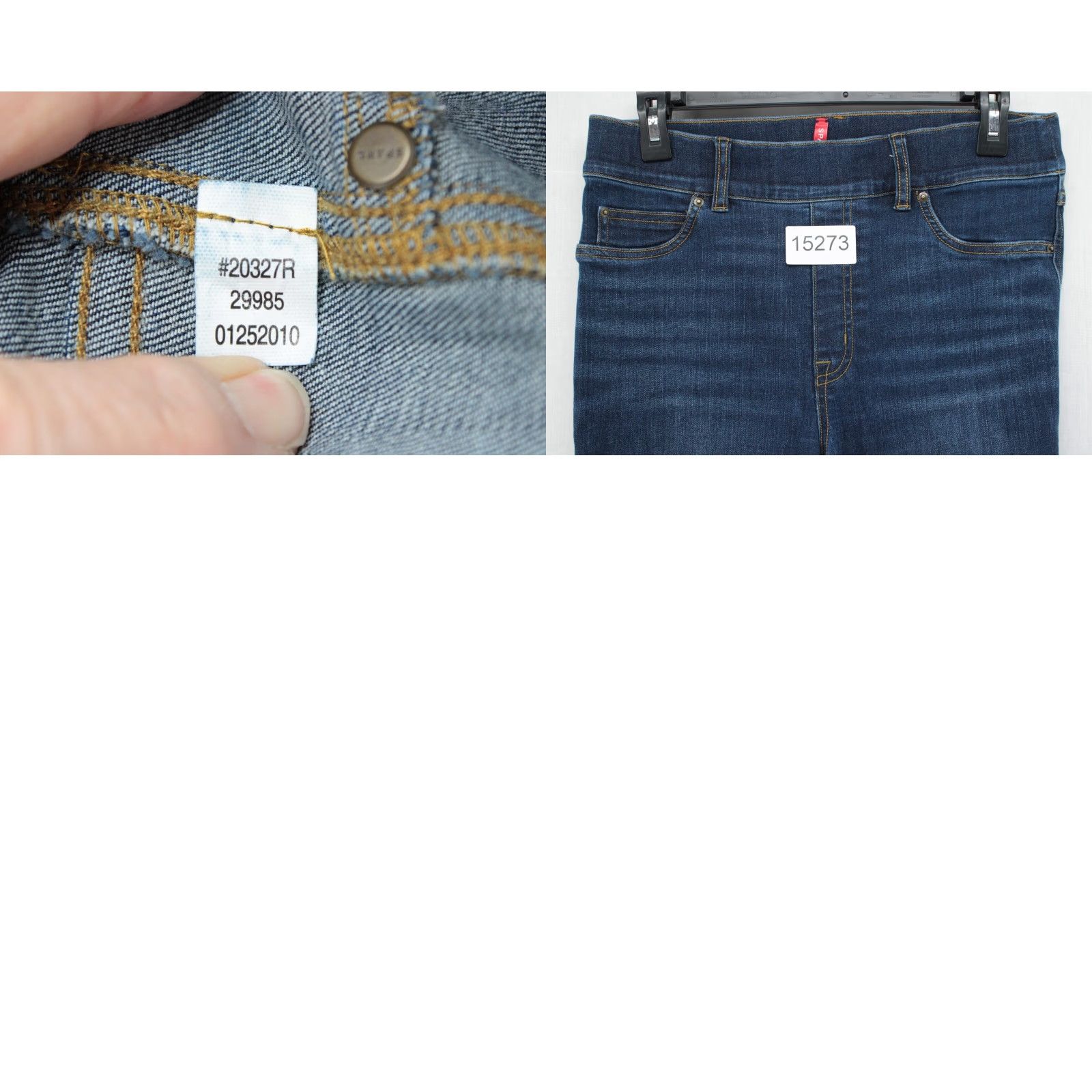 Spanx Spanx Flare Jeans M Regular Midnight Shade Stretch Slimming 20327R Womens Size 32" / US 10 / IT 46 - 8 Thumbnail