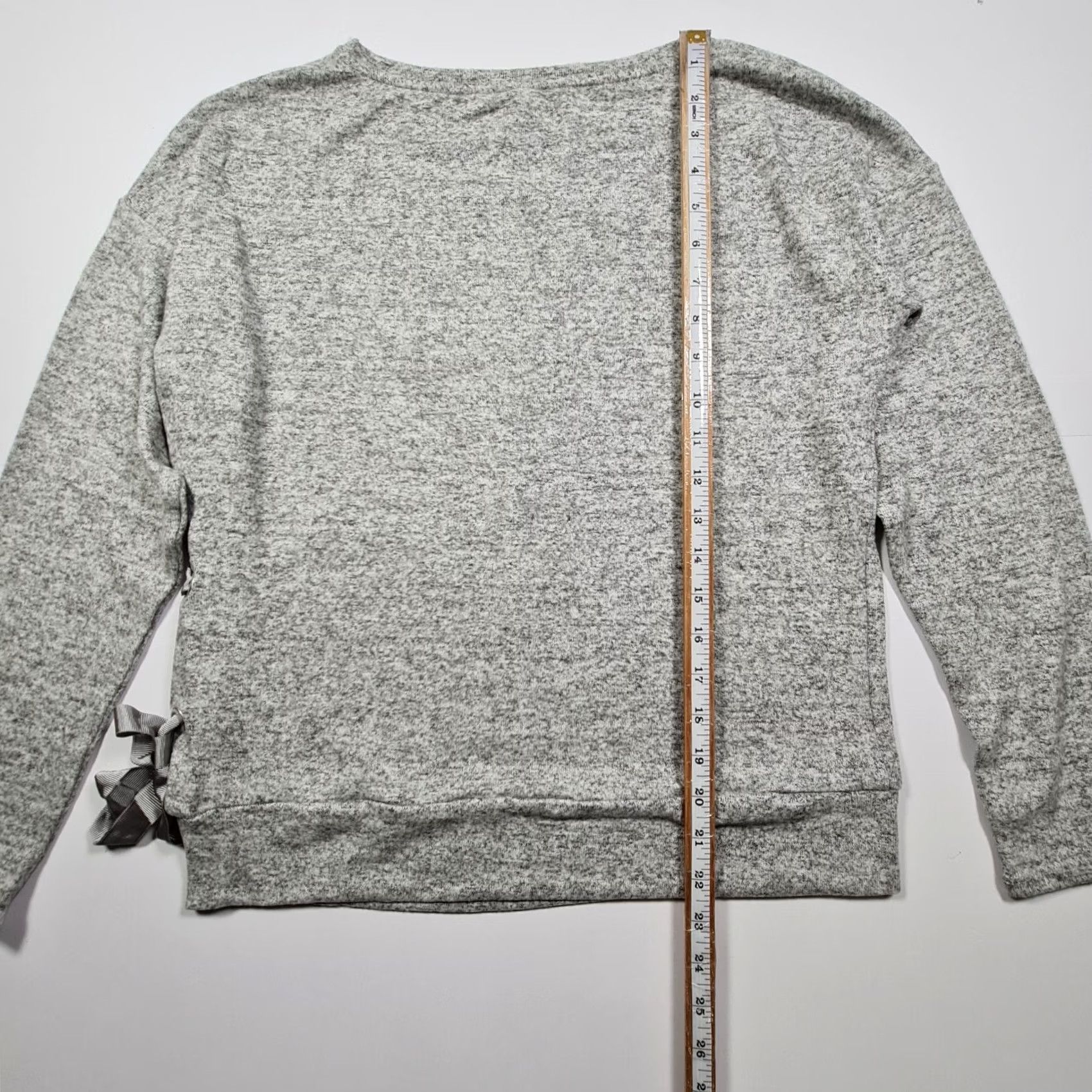 Vintage Betty Barclay Womens Jumper Grey 10 UK Long Sleeve Lightweight Top Size L / US 10 / IT 46 - 7 Thumbnail