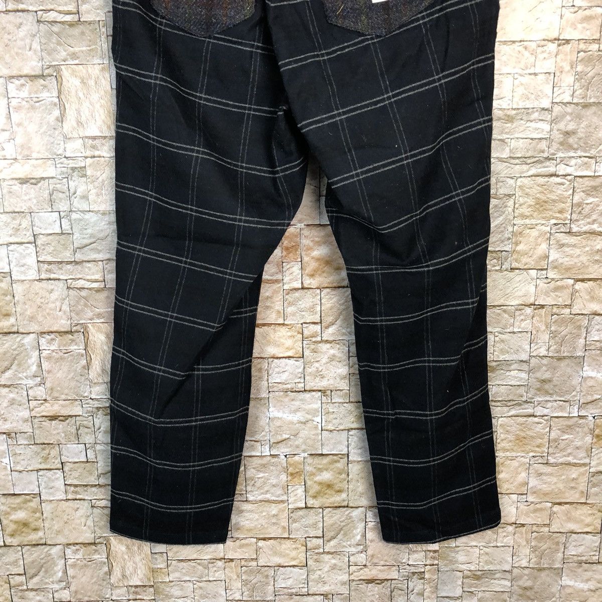 Harris Tweed Harris Tweed Dark Blue Checkred Pants #A358 Size US 30 / EU 46 - 15 Thumbnail