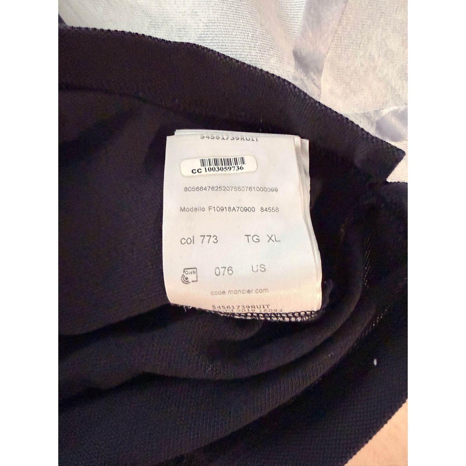 Moncler Moncler Polo Size US XL / EU 56 / 4 - 6 Thumbnail