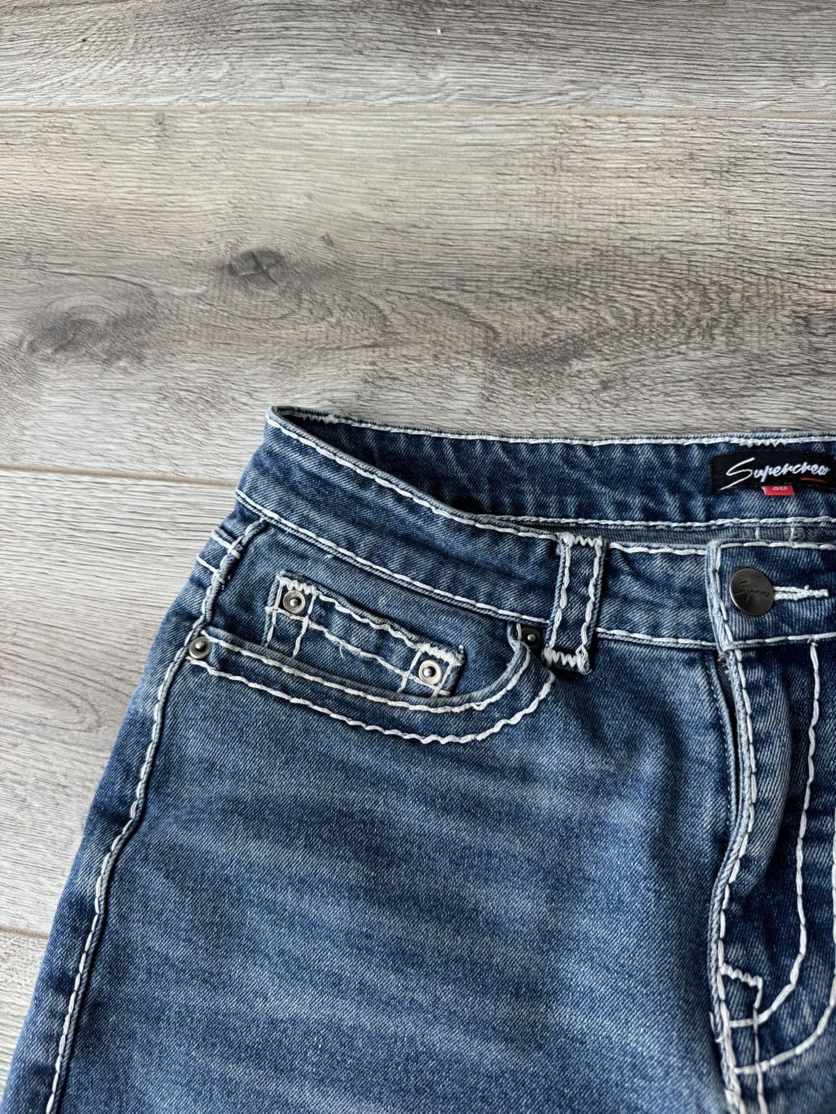 If Six Was Nine Vintage If Six Was Nine Supercrew Baggy Skate Jeans Size US 30 / EU 46 - 9 Thumbnail