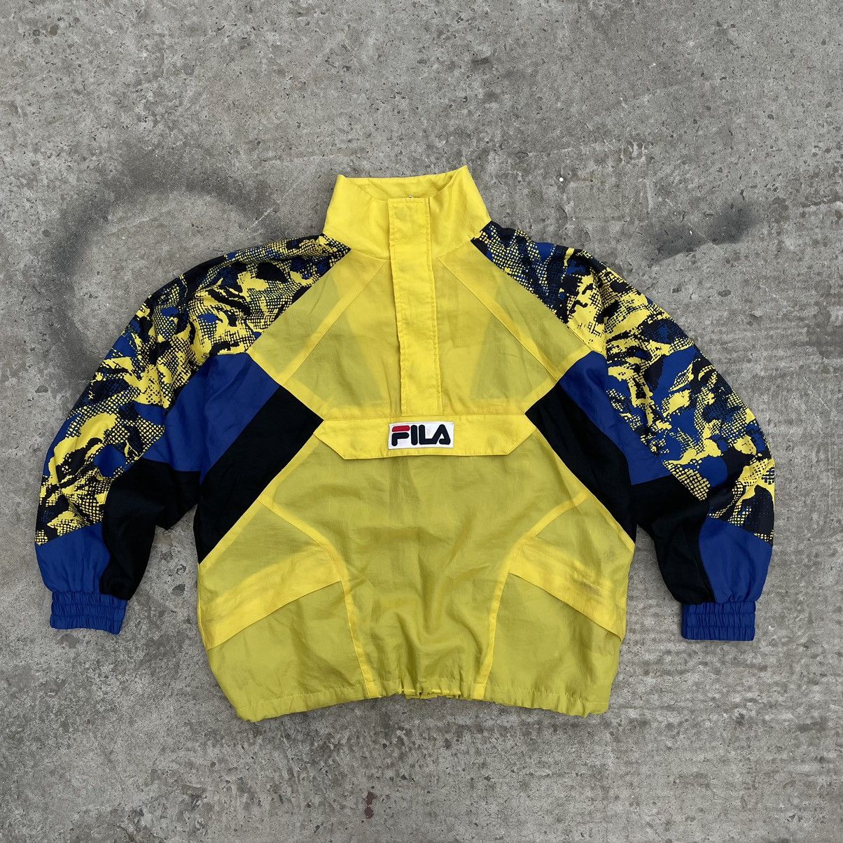 Fila × Vintage Vintage Fila Light Jacket Anorak Windbreaker Y2K 90s USA Size US M / EU 48-50 / 2 - 1 Thumbnail