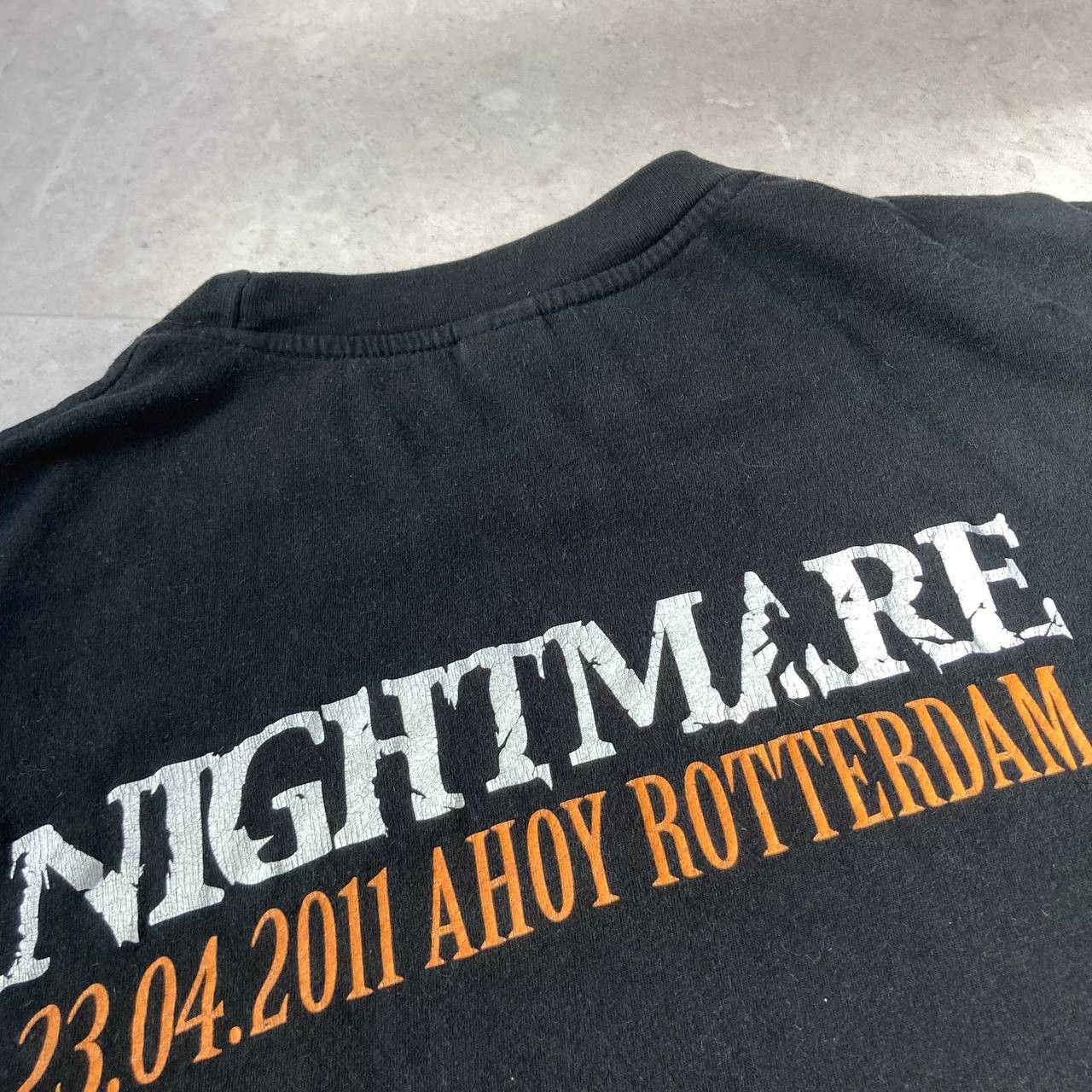 Rap Tees Nightmare Hell Awaits Rotterdam Records Hardcore Gabber Tee Size US S / EU 44-46 / 1 - 8 Thumbnail