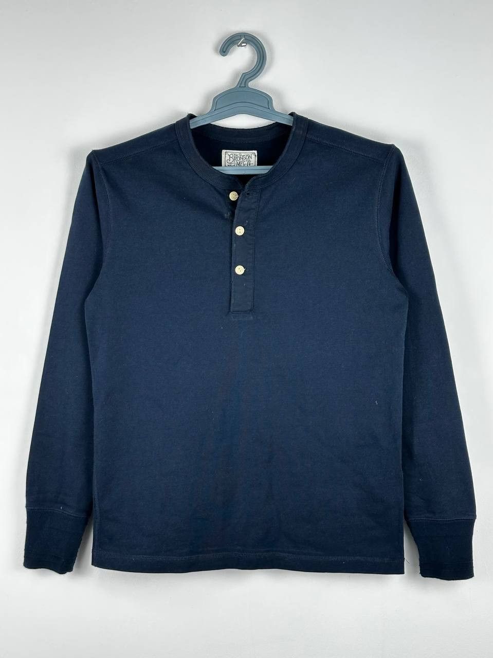 Bronson MFG. CO. Bronson MFG Tubular Long sleeve T Shirt Navy Heavyweight Size US S / EU 44-46 / 1 - 1 Thumbnail