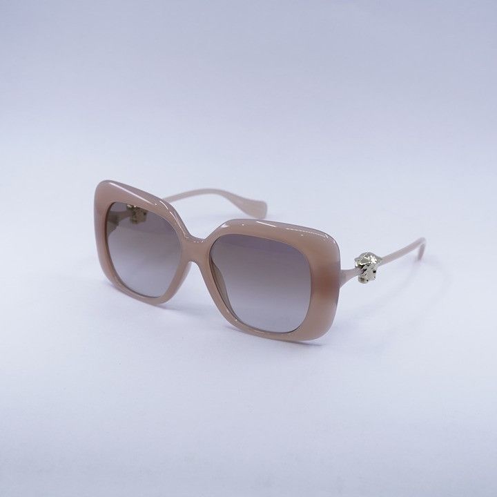 Versace Versace VE4499U 55386E Sunglasses Opal Rose Square Frame Size ONE SIZE - 1 Thumbnail