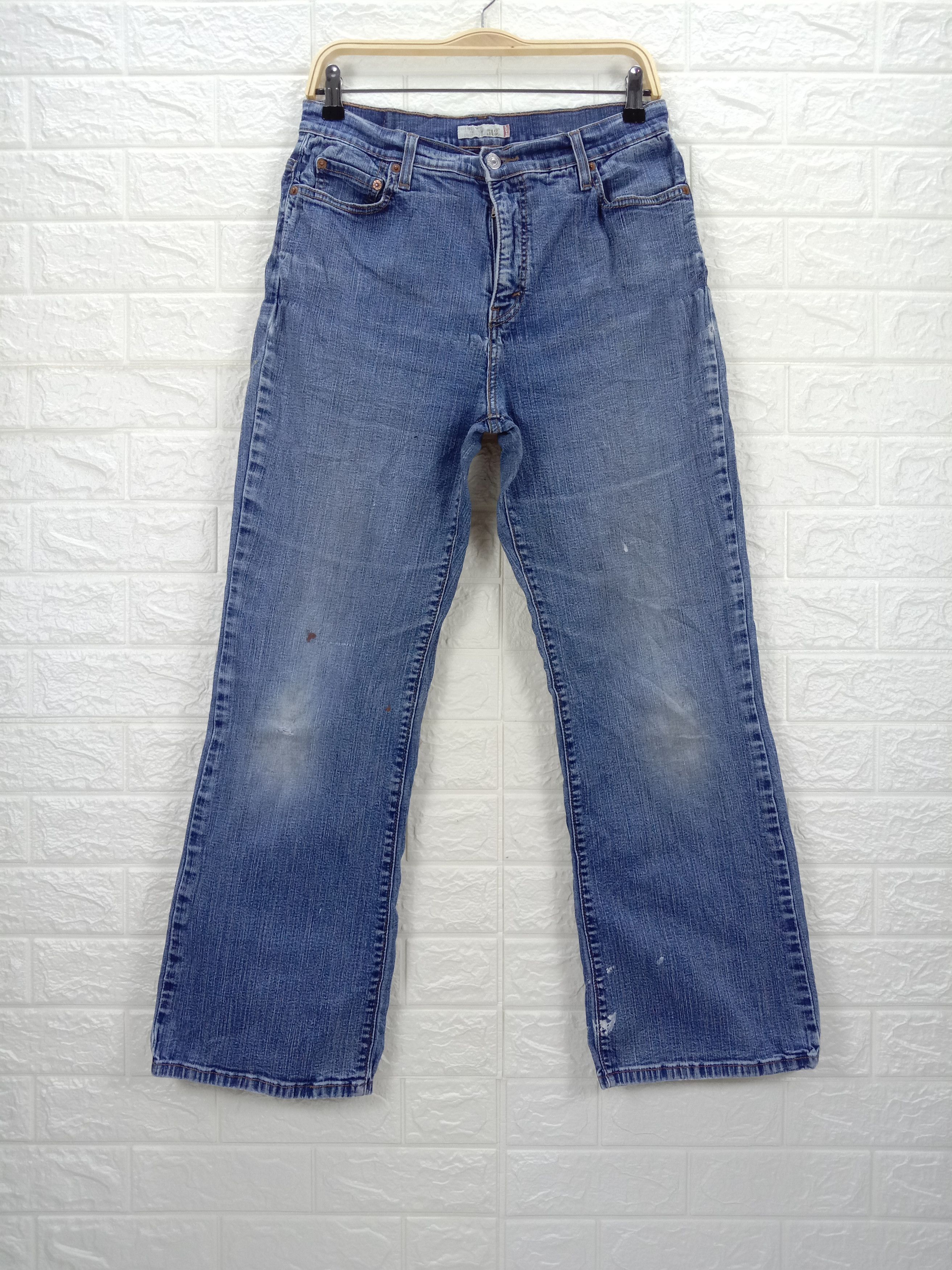 image of Levis x Levis Vintage Clothing Vintage Levi's 512 Flare Jeans Slim Bootcut Denim in Blue, Women's (