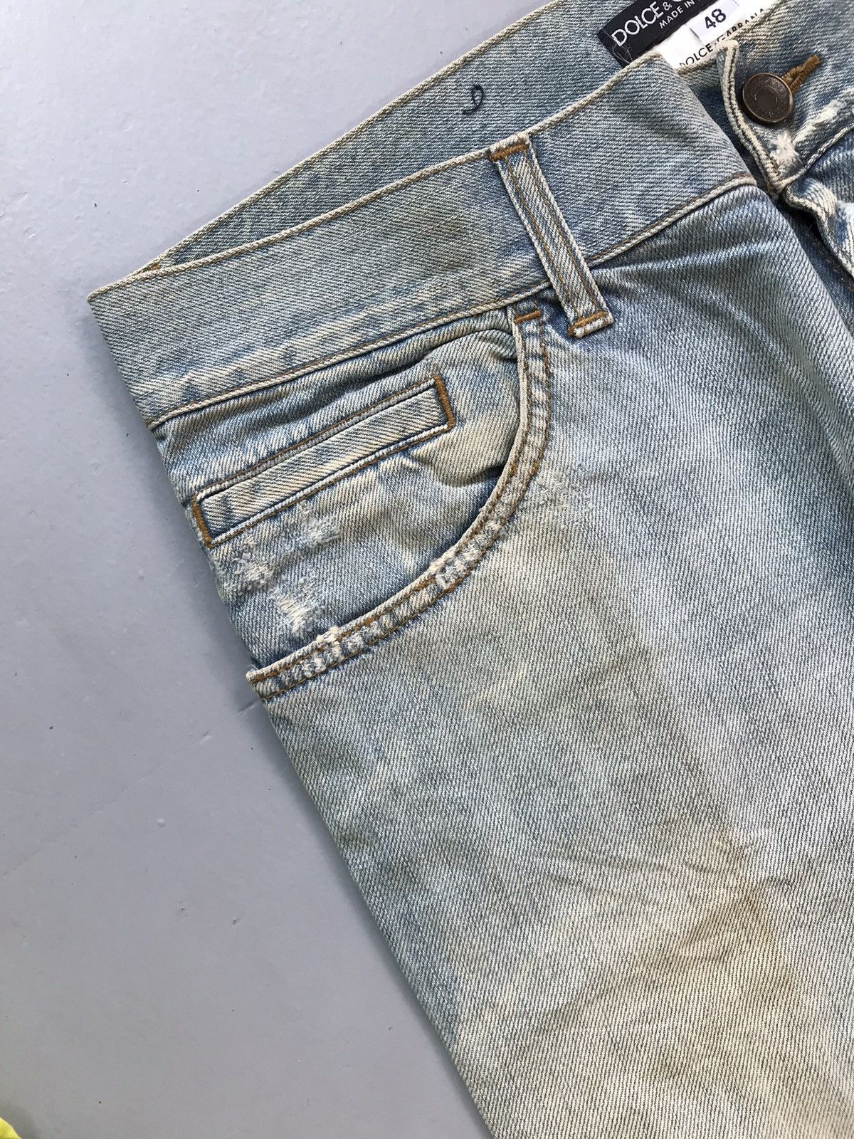 Dolce & Gabbana Vintage dolce & gabbana dusty denim Size US 33 - 9 Thumbnail