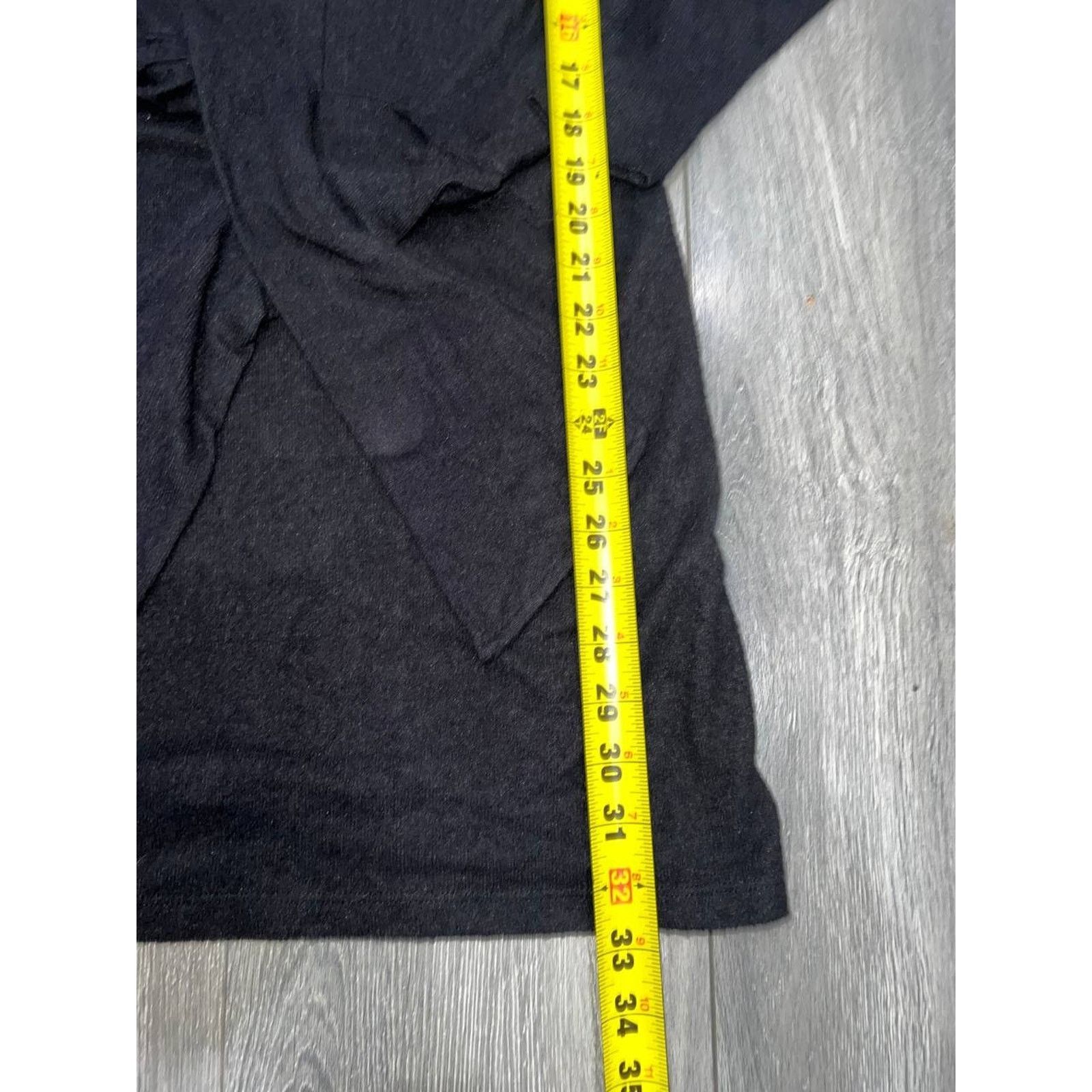 Free People Free People Long V Neck Tie Black Dress Medium A003222 Size M / US 6-8 / IT 42-44 - 8 Thumbnail