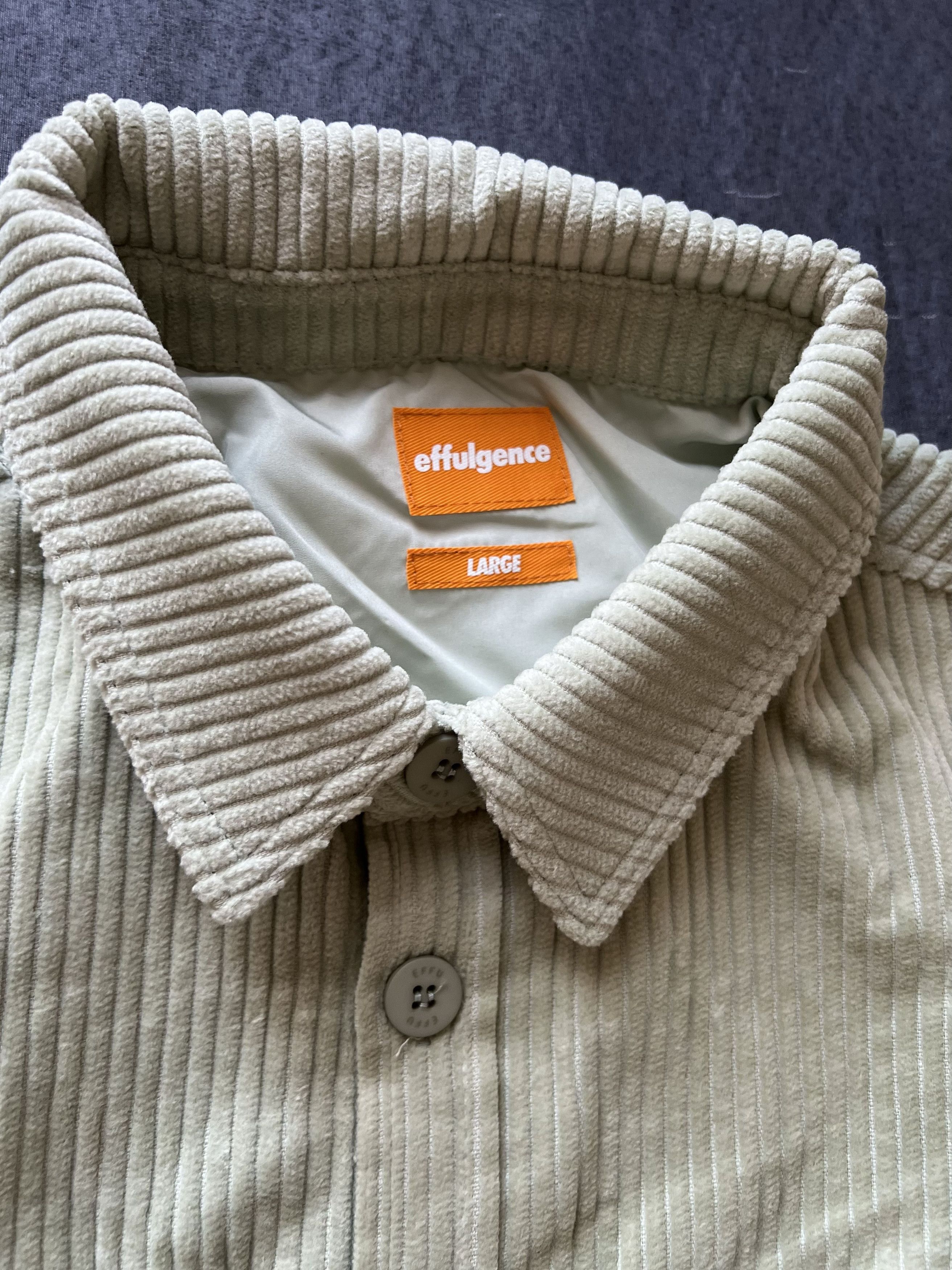 Effulgence THICC RIBBED CORDUROY OVERSHIRT Size US L / EU 52-54 / 3 - 2 Thumbnail