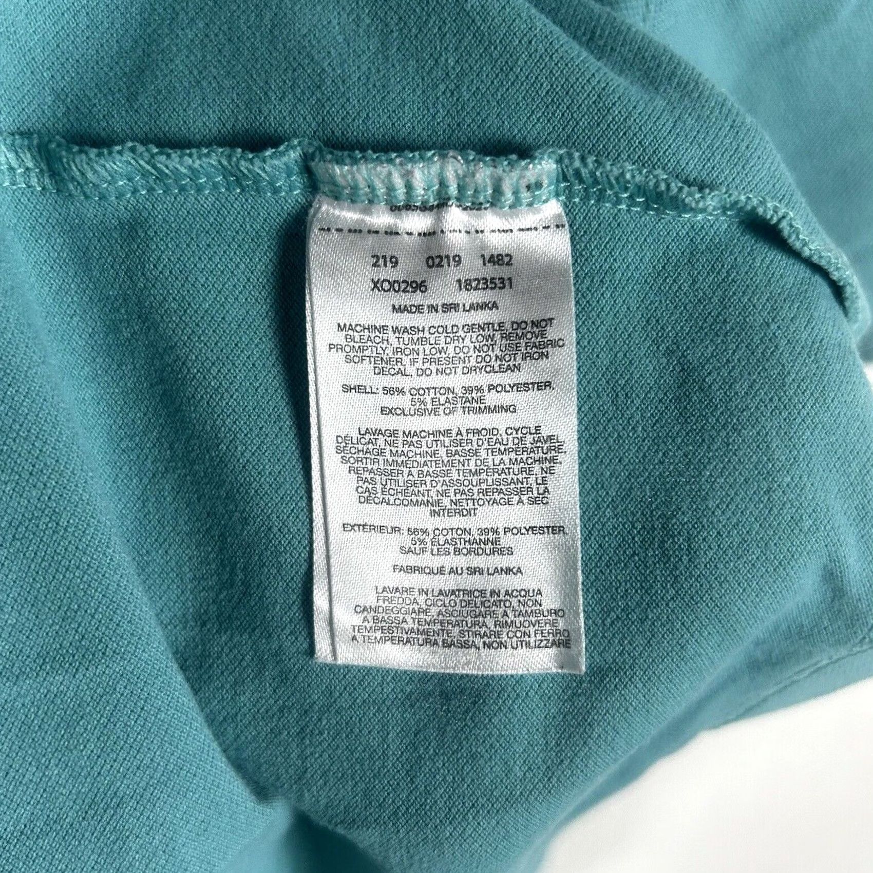 Vintage Columbia Polo Shirt Teal Blue Short Sleeve XL Men Casual Golf Omni-Shield Pattern Solid Collared Shirt Size US XL / EU 56 / 4 - 3 Thumbnail