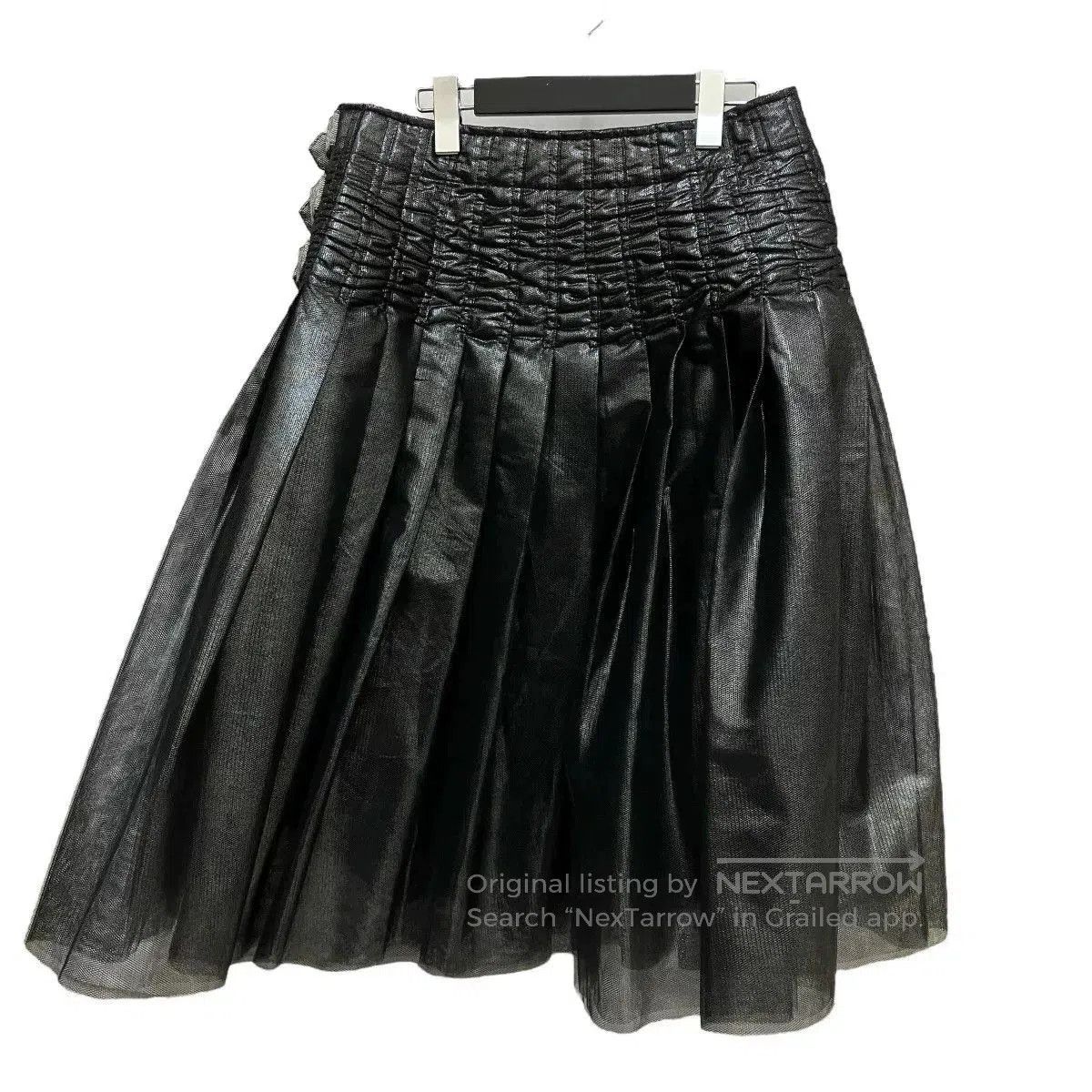 Junya Watanabe junya watanabe black pleated skirt. Size US 27 - 2 Thumbnail