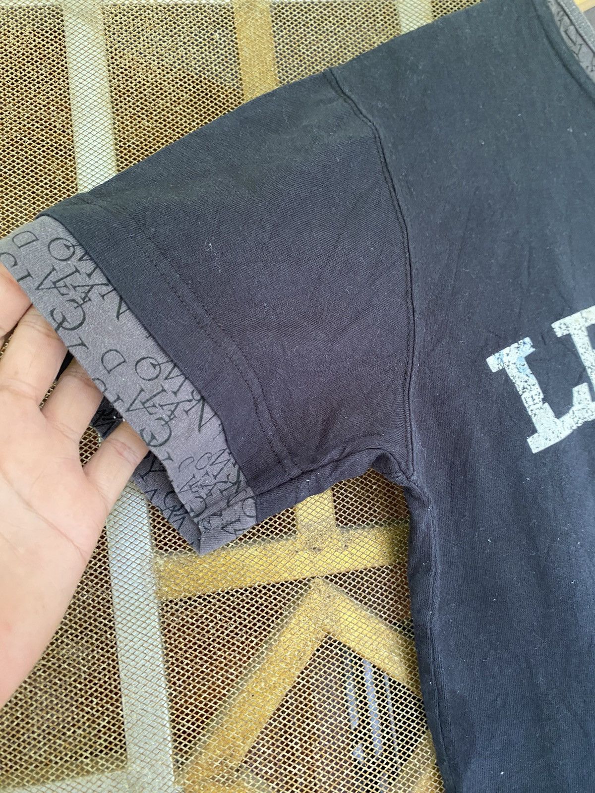 If Six Was Nine 2000s Desio Skull Double Layer T Shirt Size US M / EU 48-50 / 2 - 3 Thumbnail