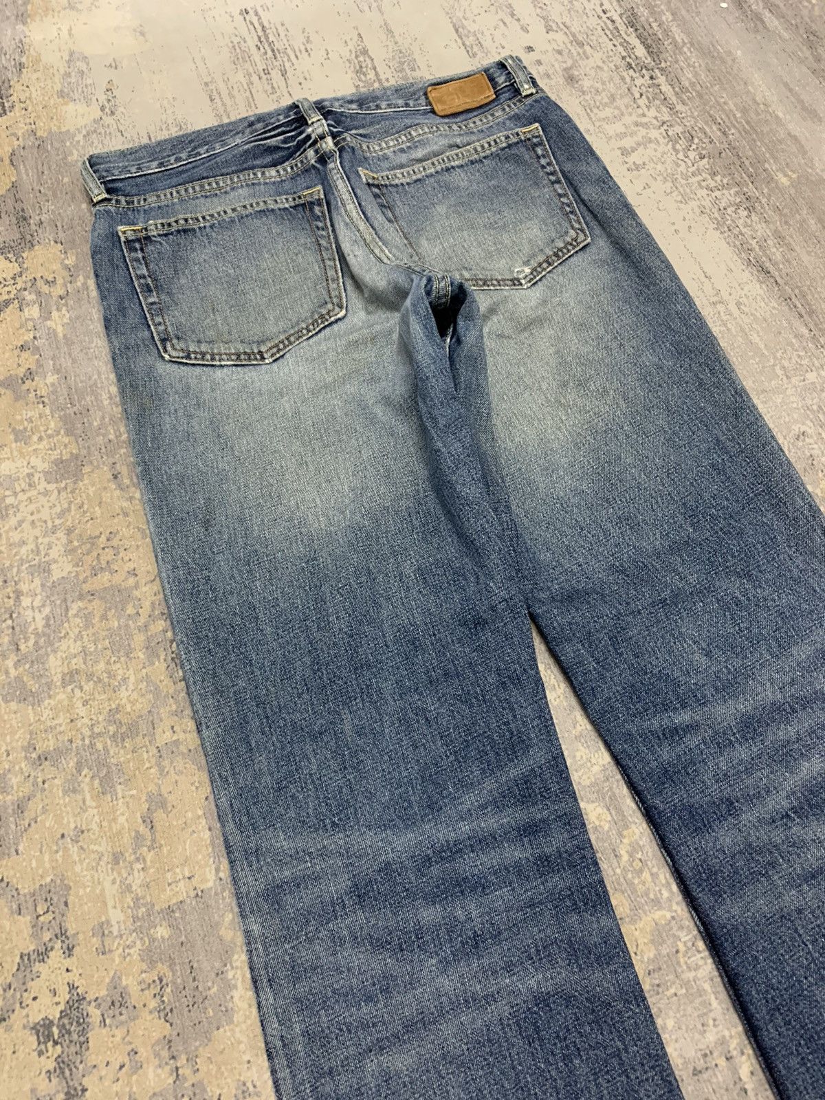 Gap Vintage Y2K Gap Baggy Distressed Jeans 34x32 Size US 34 / EU 50 - 12 Thumbnail