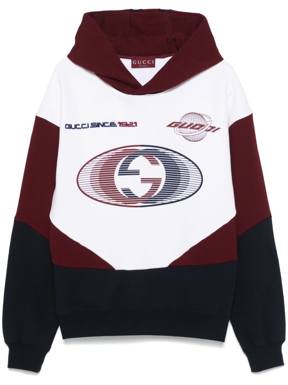 Gucci o1loc1c0925 795476 Cotton Jersey Hooded Sweatshirt Size US L / EU 52-54 / 3 - 1 Thumbnail