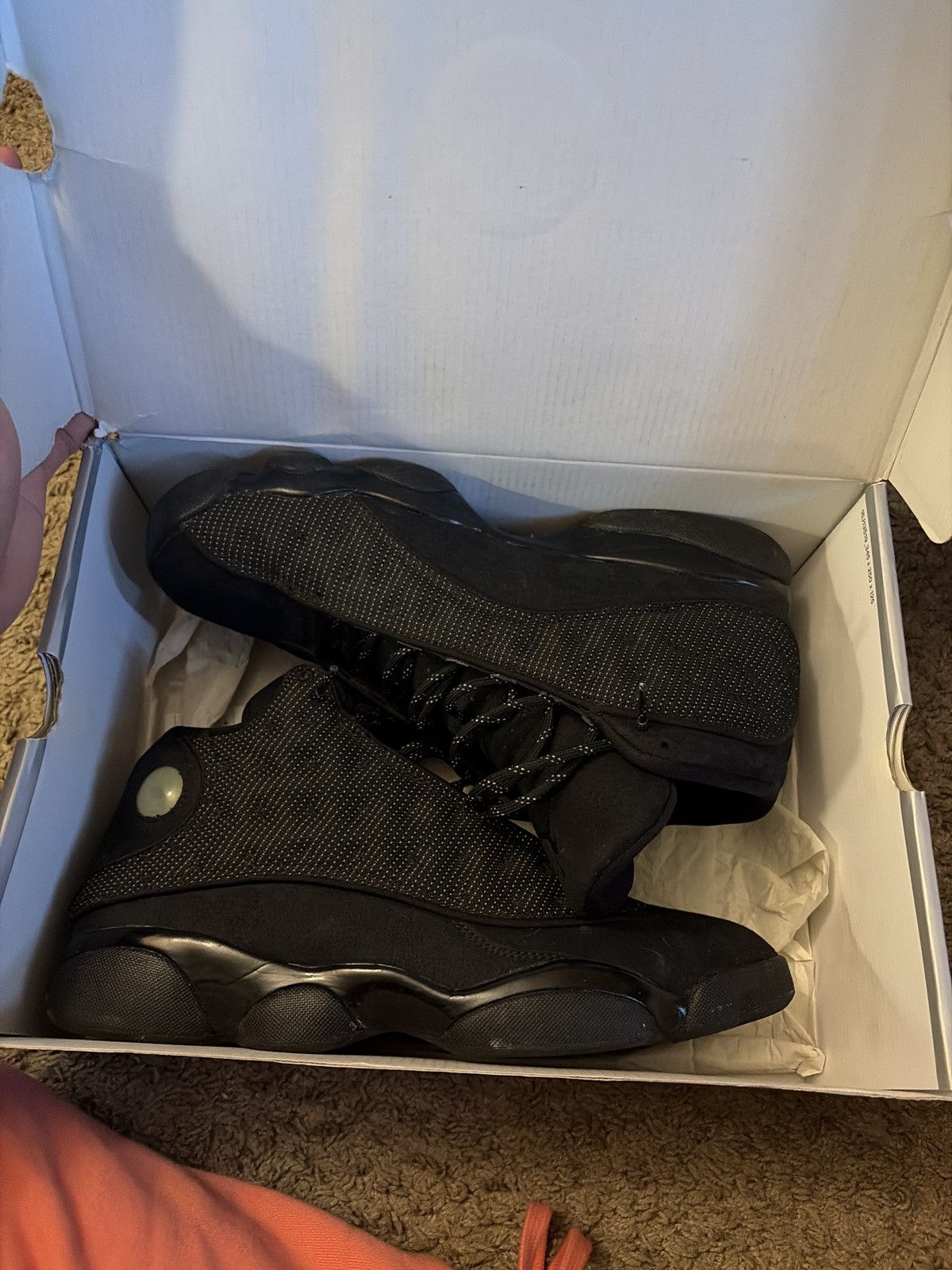 Jordan Brand Black cat jordan 13 Size US 11 / EU 44 - 1 Thumbnail