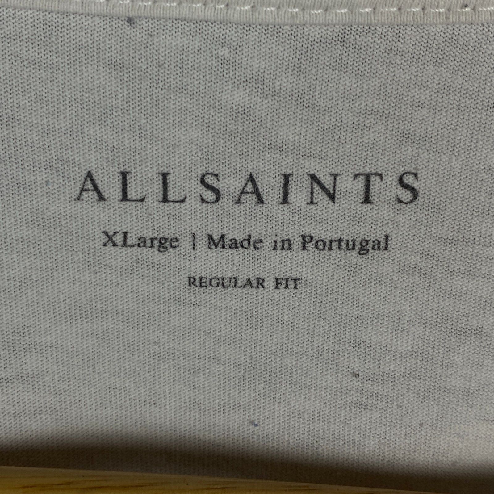 Allsaints Allsaints Tee Men's Size XL White Short Sleeve ` Size US XL / EU 56 / 4 - 8 Thumbnail