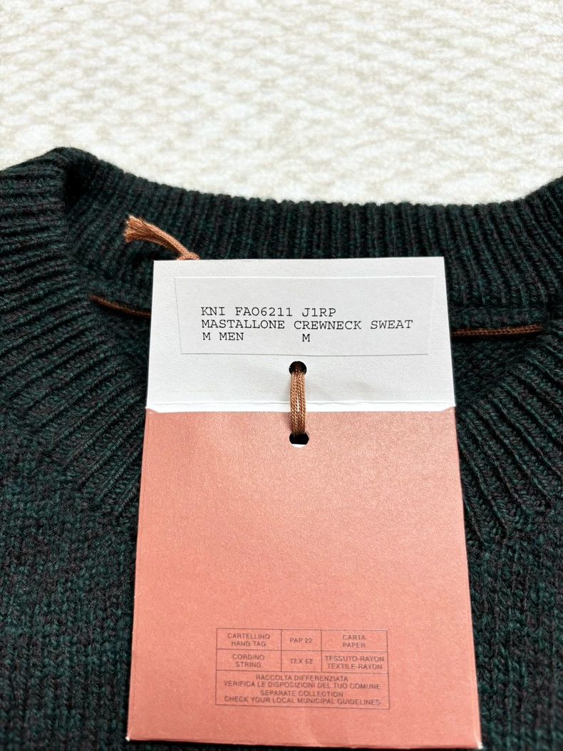 Loro Piana LORO PIANA Dark green patchwork sweater Size US M / EU 48-50 / 2 - 4 Thumbnail