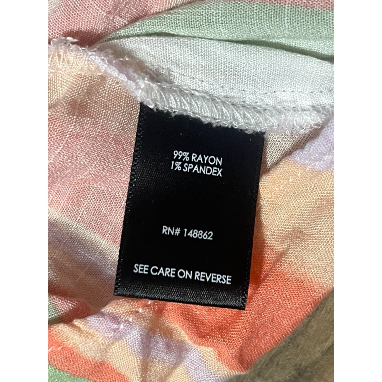 Torrid Torrid Tank Top Women 00 Striped Sleeveless Orange Green White Casual Modern Basic Shirt Mens? Size XXS / US 00 / IT 34 - 7 Thumbnail