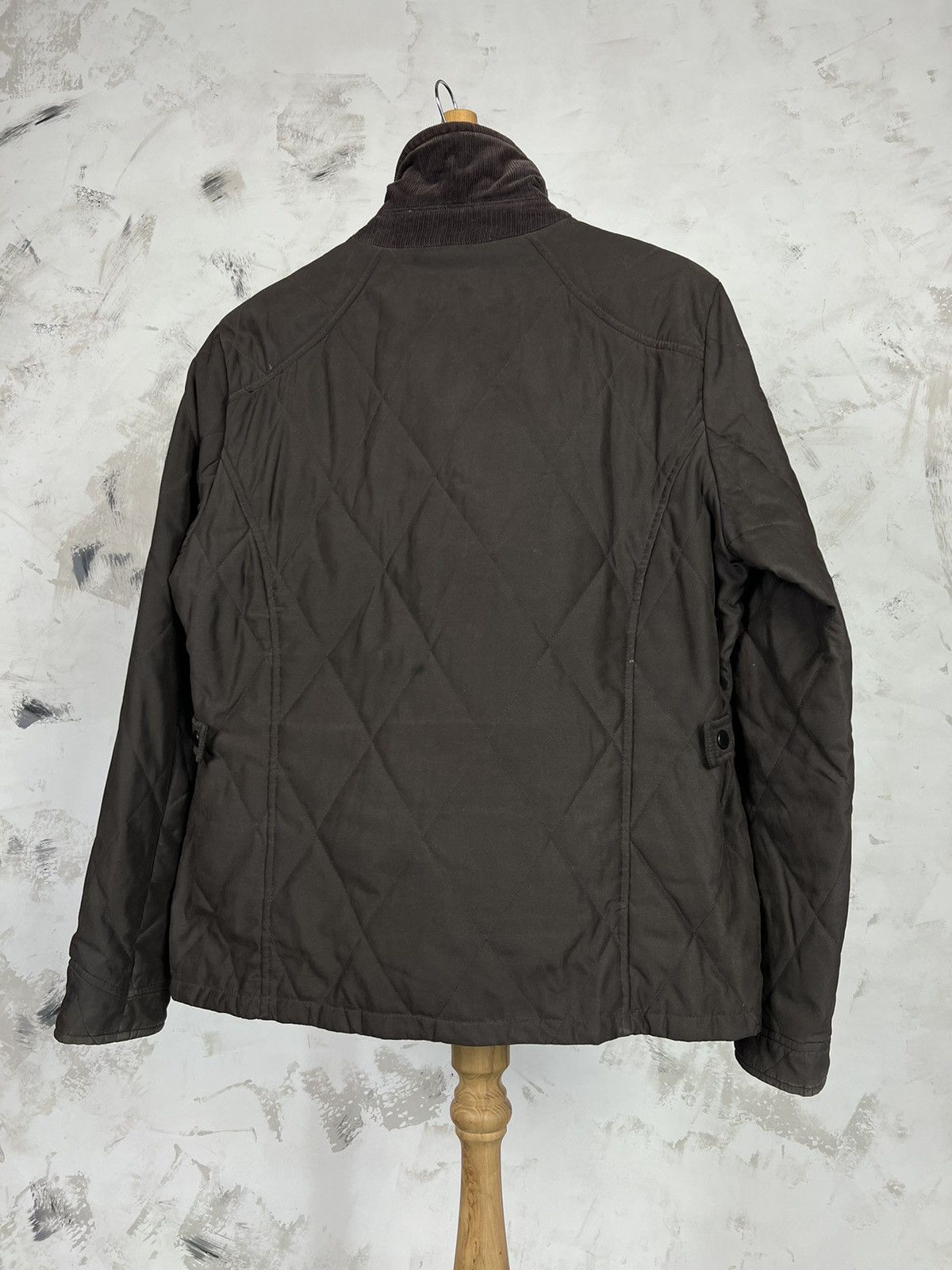 Barbour Vintage Barbour Brown Quilted Jacket Size Uk 18 USA 14 Size XL / US 12-14 / IT 48-50 - 4 Thumbnail