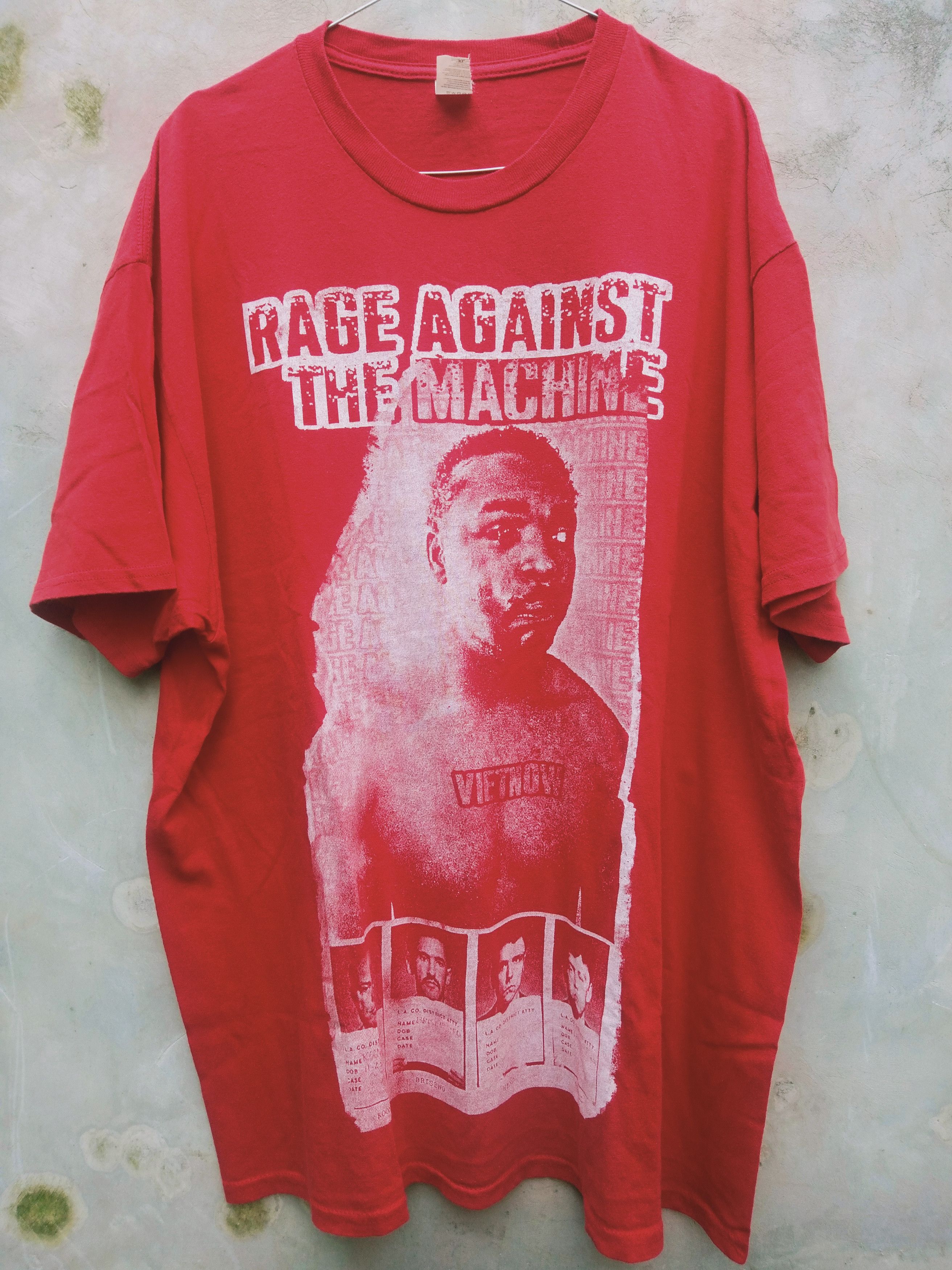 Band Tees × Vintage Rage Against The Machine Vietnow Size US XL / EU 56 / 4 - 1 Thumbnail
