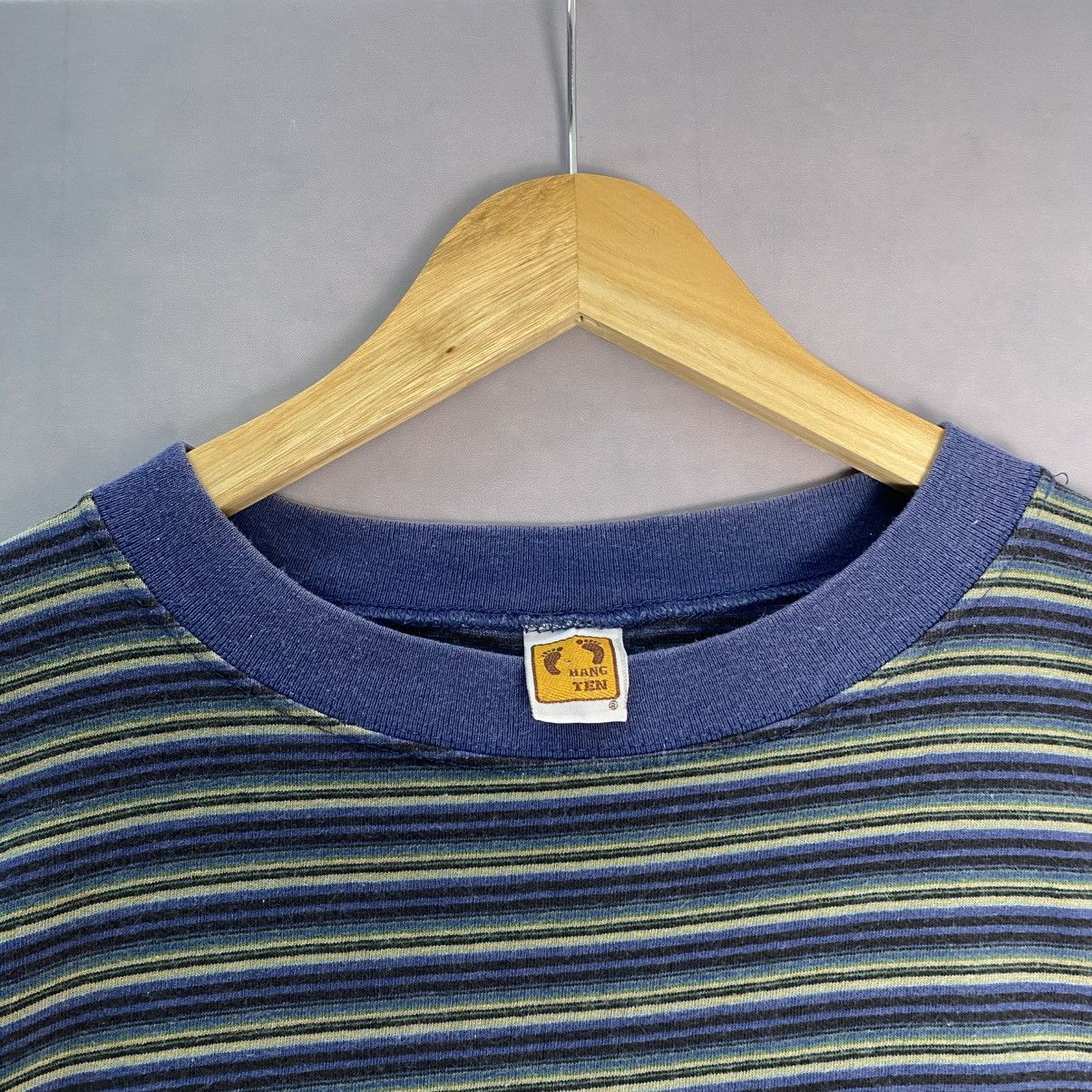 Hang Ten × Vintage Vintage stripe Hang Ten Tshirt Size US XXL / EU 58 / 5 - 4 Thumbnail
