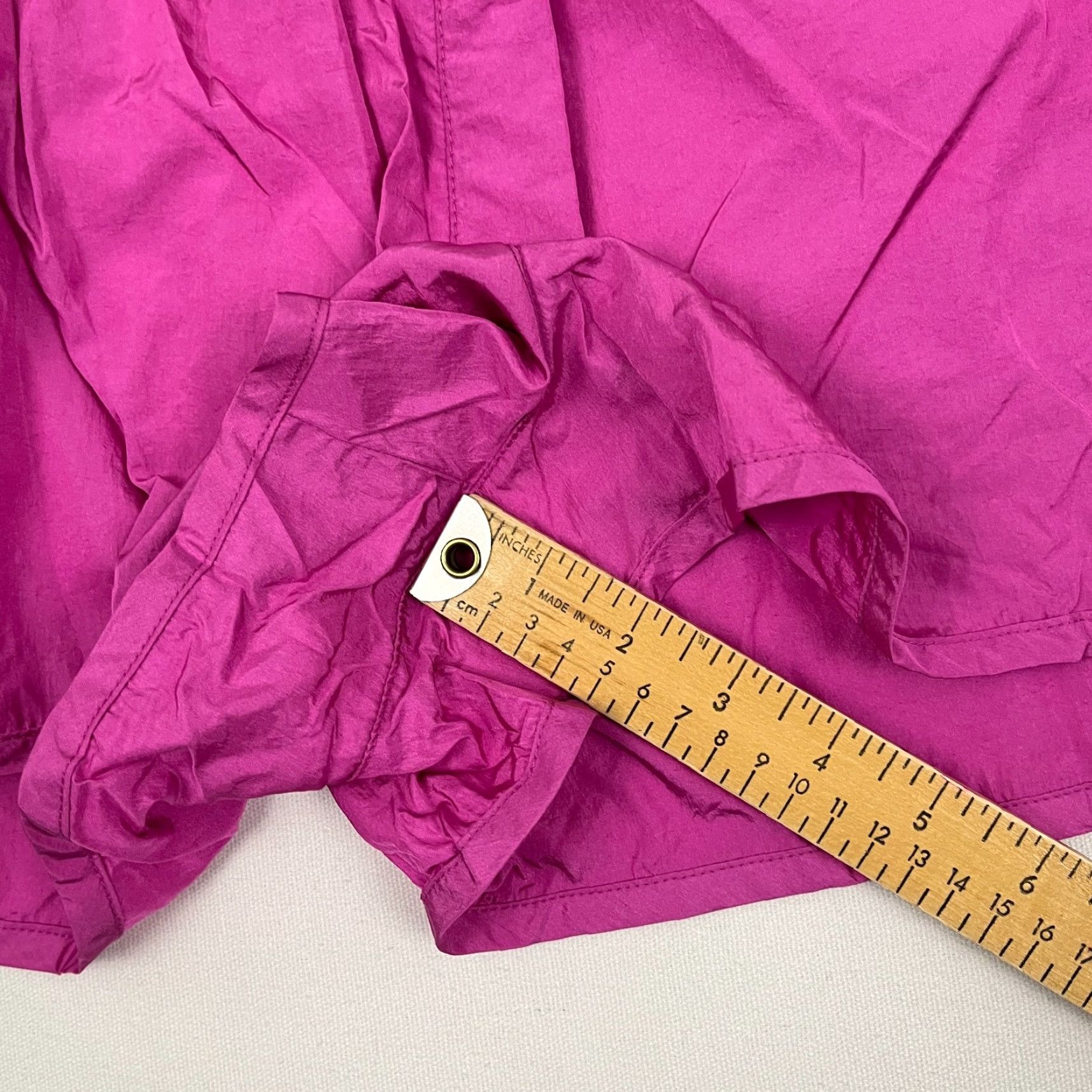 Free People VINTAGE Free People Movement The Way Home Shorts Womens XL Pink Active High Waisted Prep Size 26" / US 2 / IT 38 - 4 Thumbnail