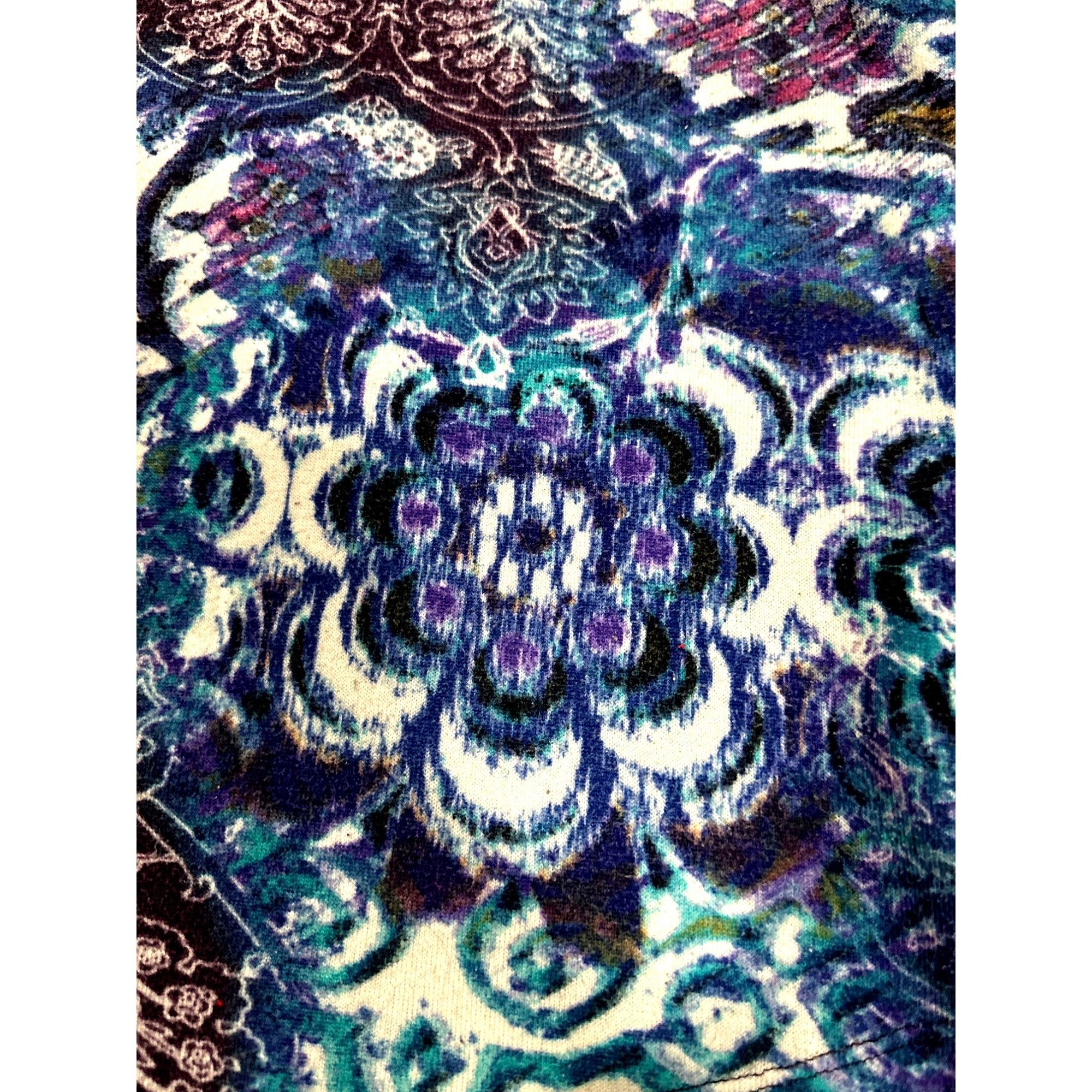 Chicos Chicos Long Sleeve Top Multicolored Paisley Print Blouse Boh Size M / US 6-8 / IT 42-44 - 11 Thumbnail