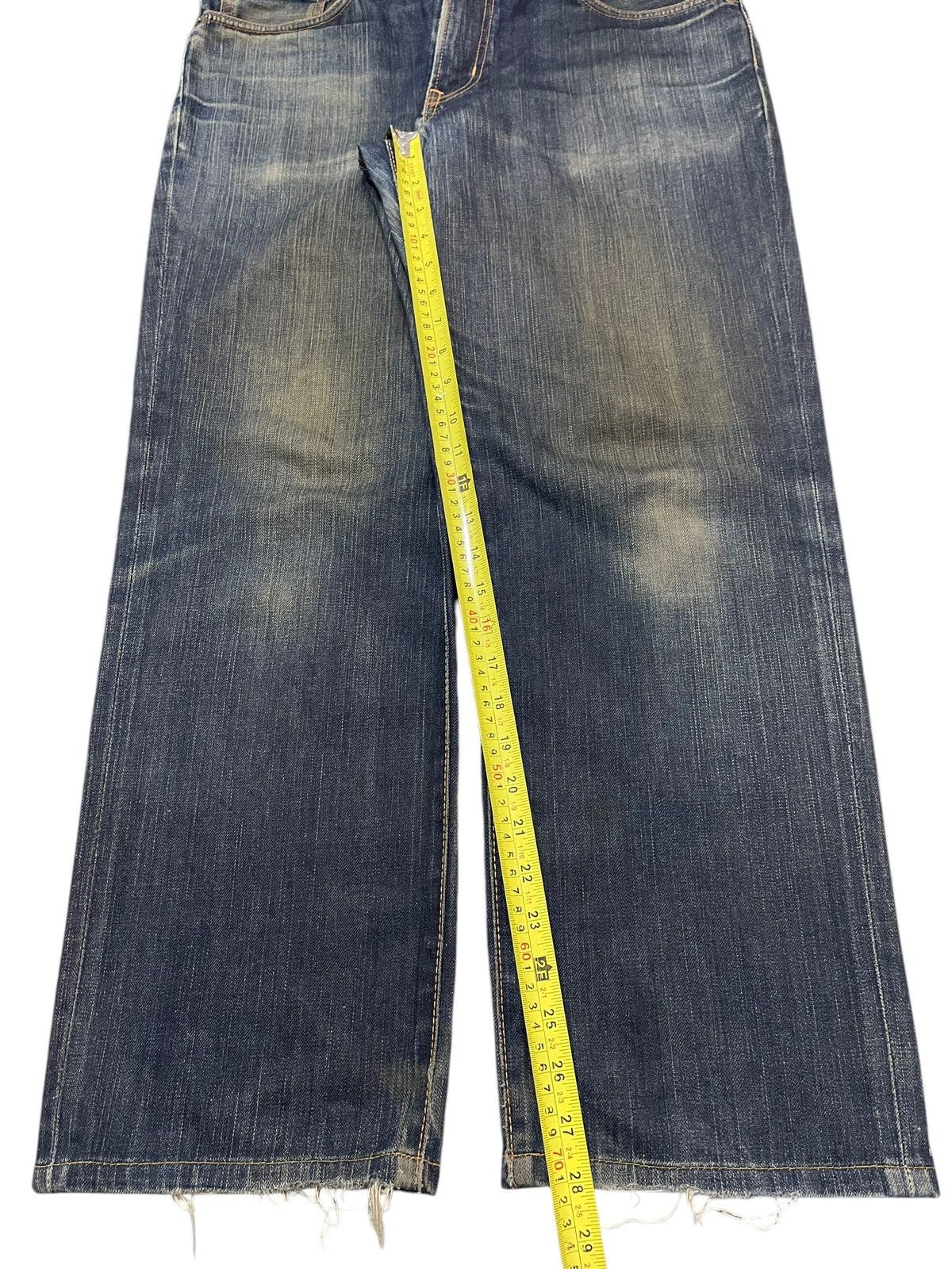 Edwin Vintage Edwin 504 Mud Wash Style Baggy Jeans Size US 32 / EU 48 - 13 Thumbnail