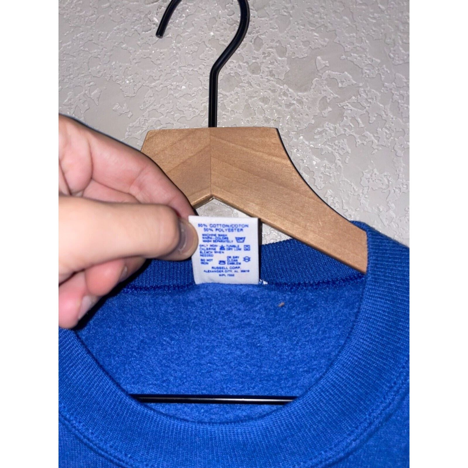 Jerzees Vintage Montana Sweatshirt Reindeer Blue Crewneck VTG 90s L Size US L / EU 52-54 / 3 - 9 Thumbnail