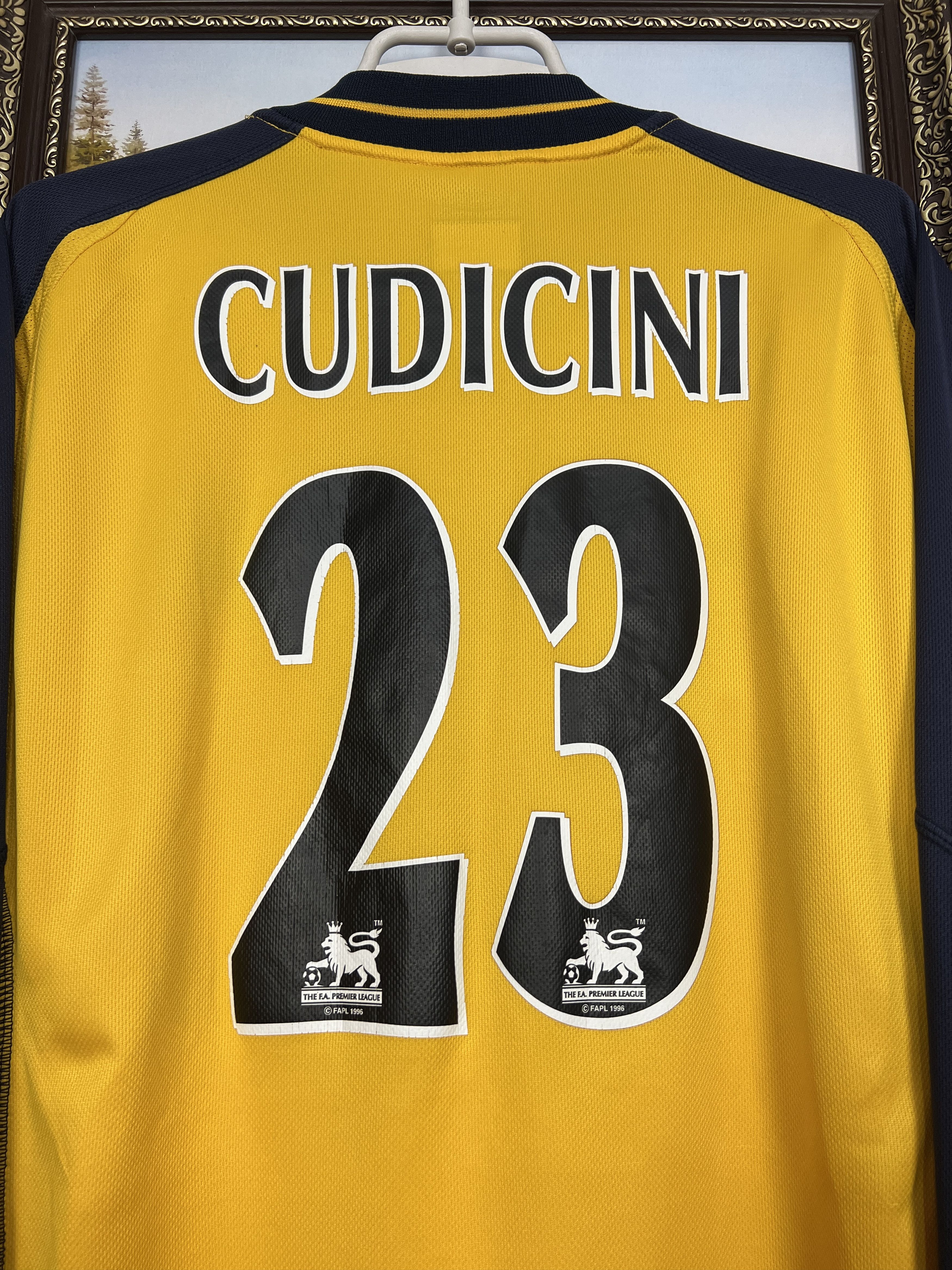 Umbro Chelsea Goalkeeper football shirt 2002 #23 Cudicini Umbro Size US L / EU 52-54 / 3 - 15 Thumbnail