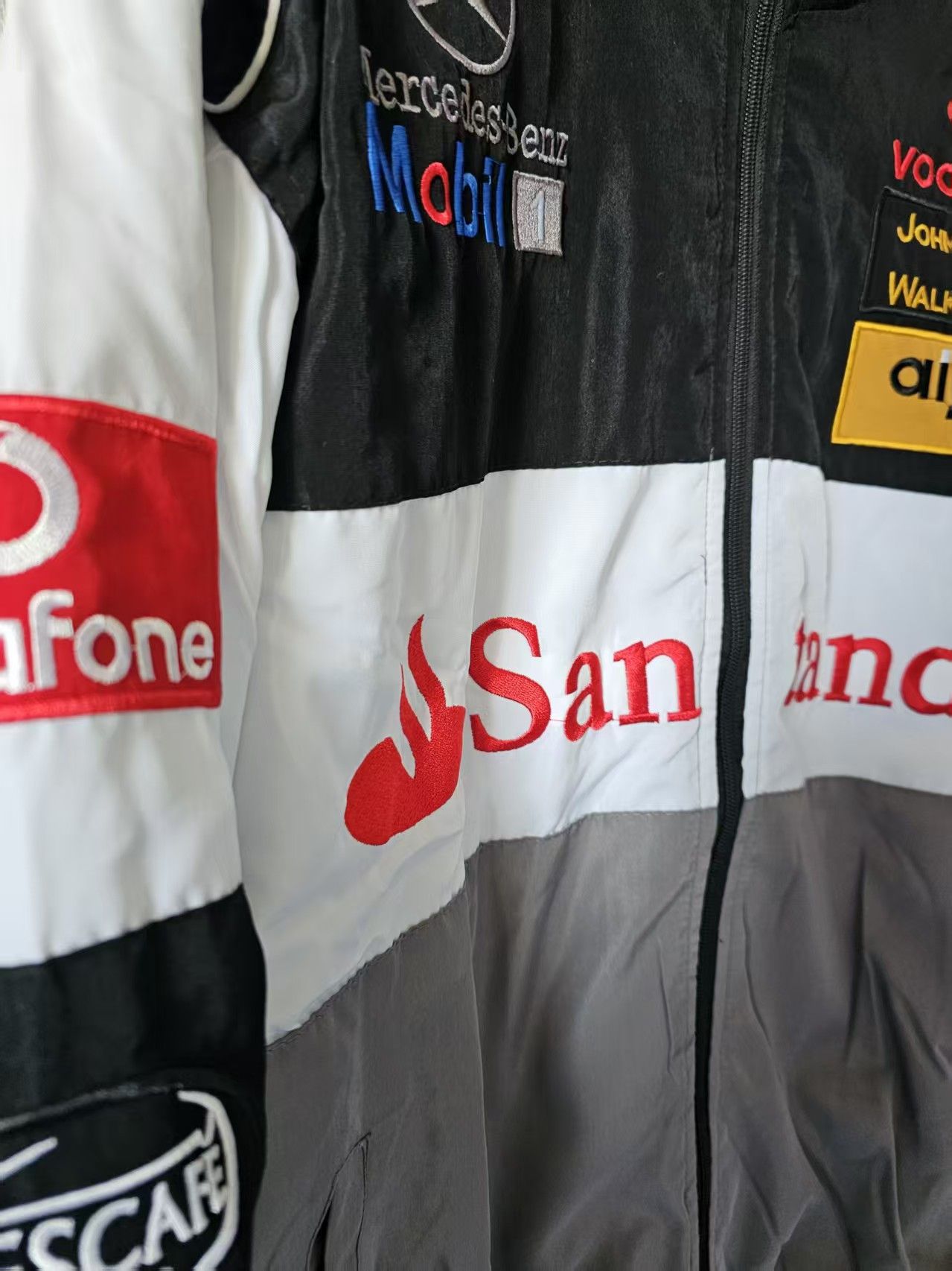 Mercedes-Benz Mercedes Benz Racing Jacket Gray Size US XL / EU 56 / 4 - 3 Thumbnail