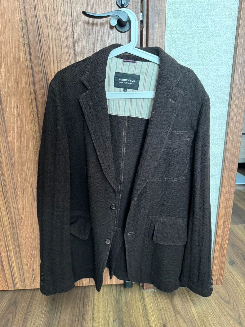 Comme des Garcons Comme Des Garcons LRear split wool suit jacket 2502-Nextarr Size US L / EU 52-54 / 3 - 1 Thumbnail