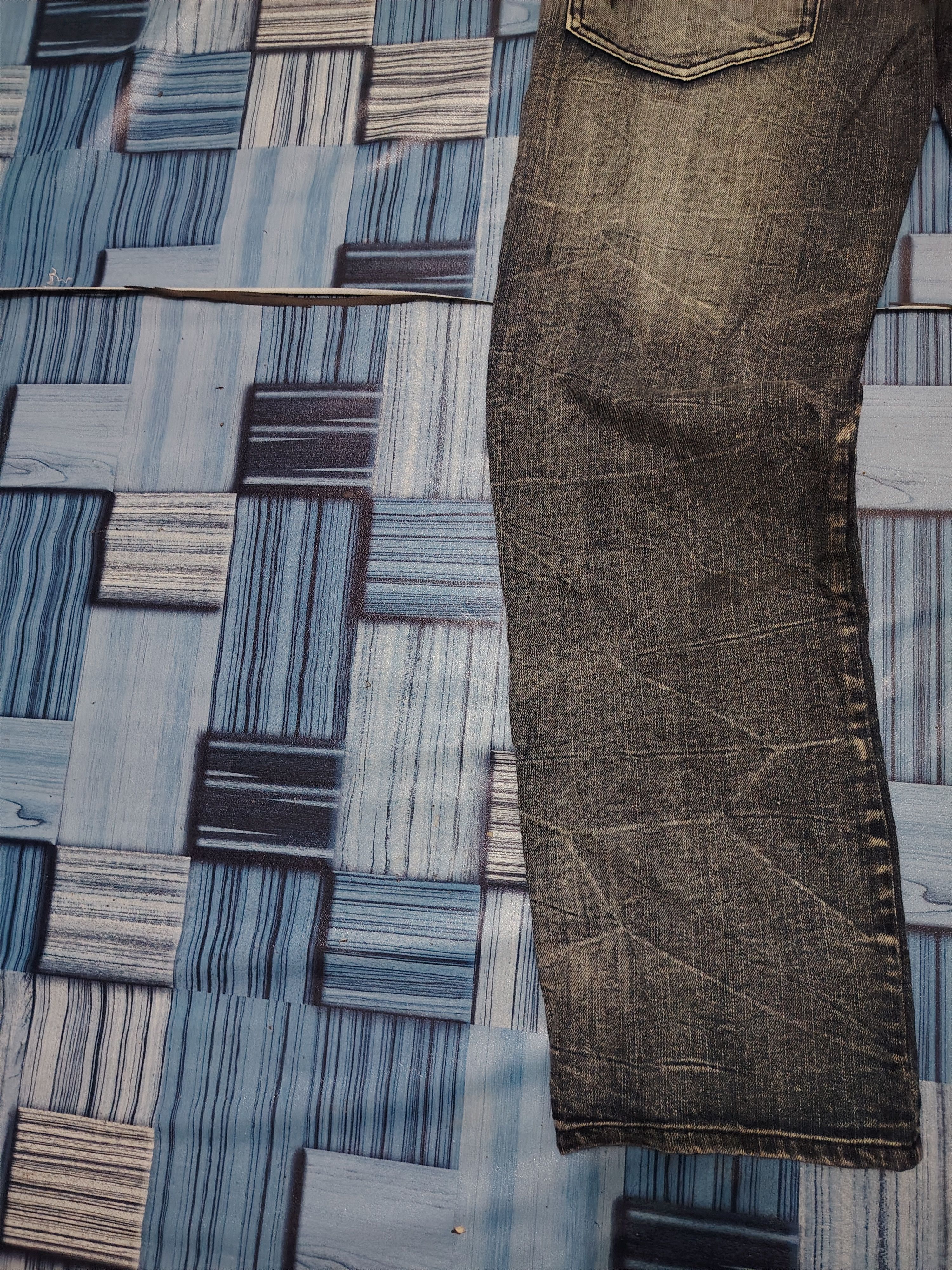 Who Decides War Japanese Originalstyle Double Waist Distressed jeans Patches Size US 30 / EU 46 - 24 Thumbnail