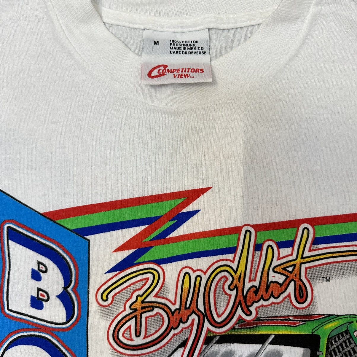 NASCAR Crazy vintage 90s Bobby Labonte double sided nascar t-shirt Size US M / EU 48-50 / 2 - 3 Thumbnail