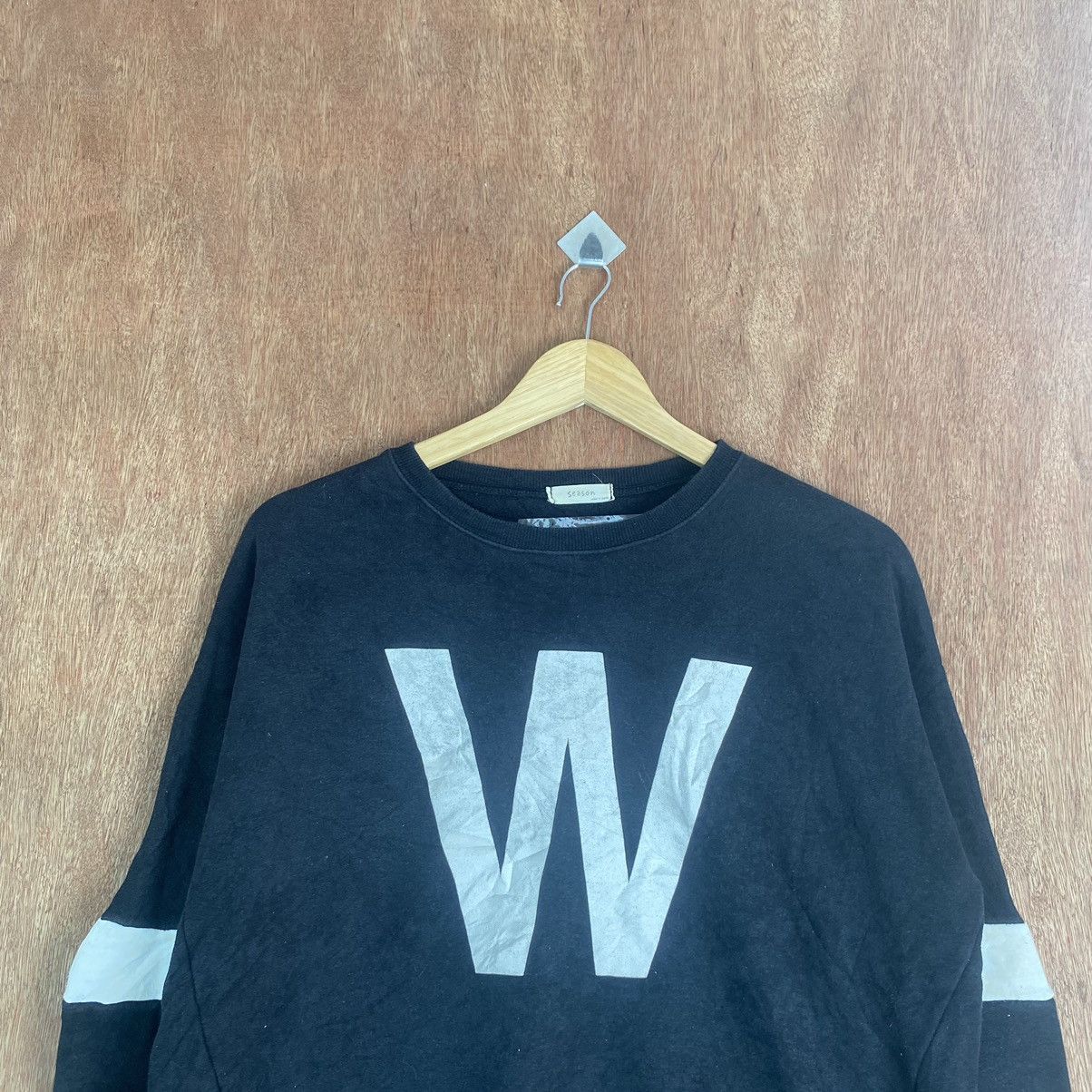 Japanese Brand × Vintage Vintage Sweatshirt Big "W" big EHY by Season #K01556 Size US M / EU 48-50 / 2 - 9 Thumbnail