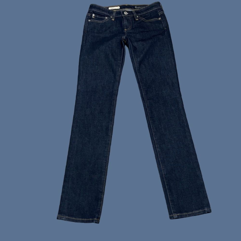 AG Jeans AG Jeans Adriano Goldschmied The Stilt Cigarette Leg 24R Medium Wash Skinny Jeans Women 24 Blue Size 42" / US 20 - 1 Thumbnail